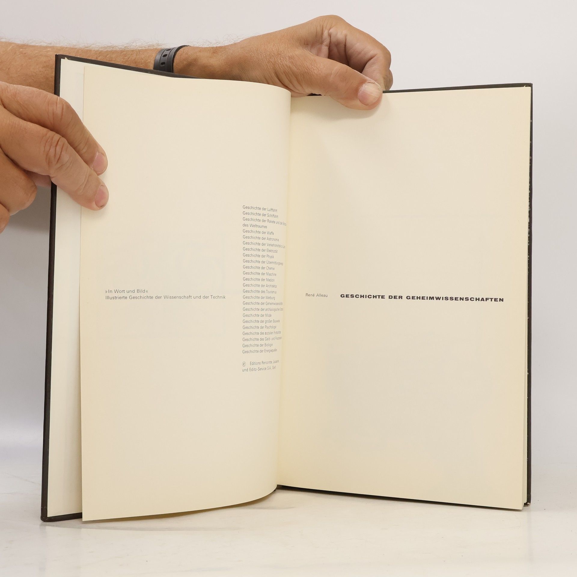 René Alleau Geschichte der geheimwissenschaft