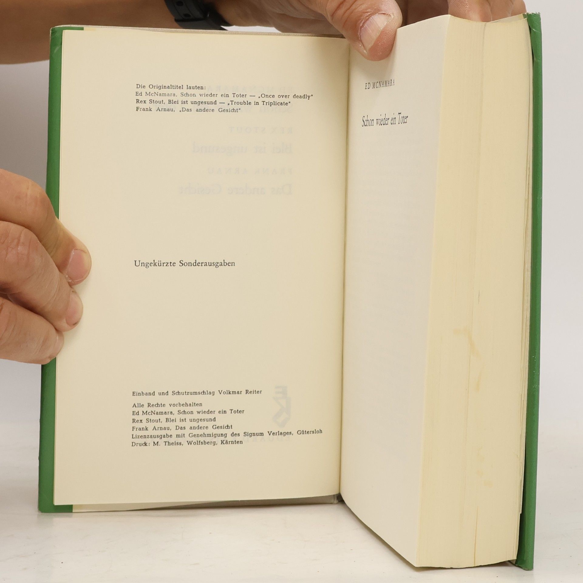 Autores varios Schon wieder ein Toter