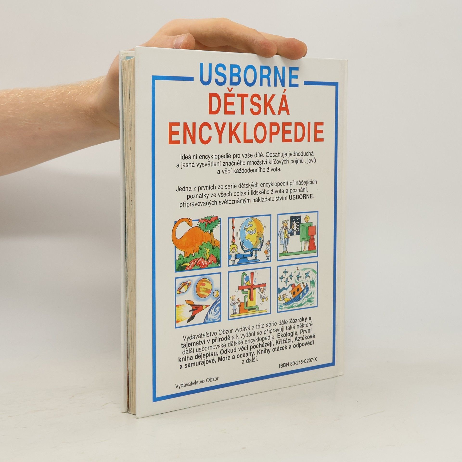 Jane Elliott Usborne dětská encyklopedie