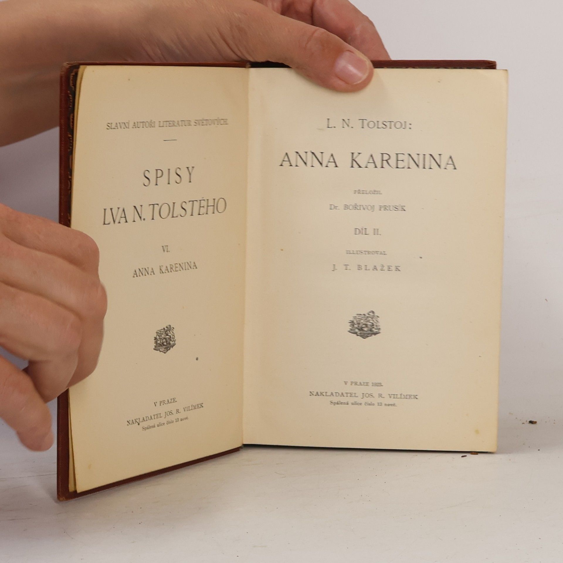 Lev Nikolajevitsj Tolstoj Anna Karenina. Díl II