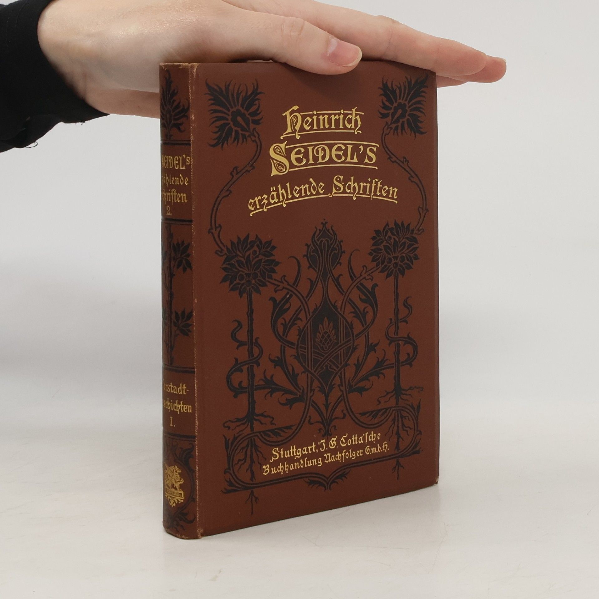 Erzählende Schriften I.