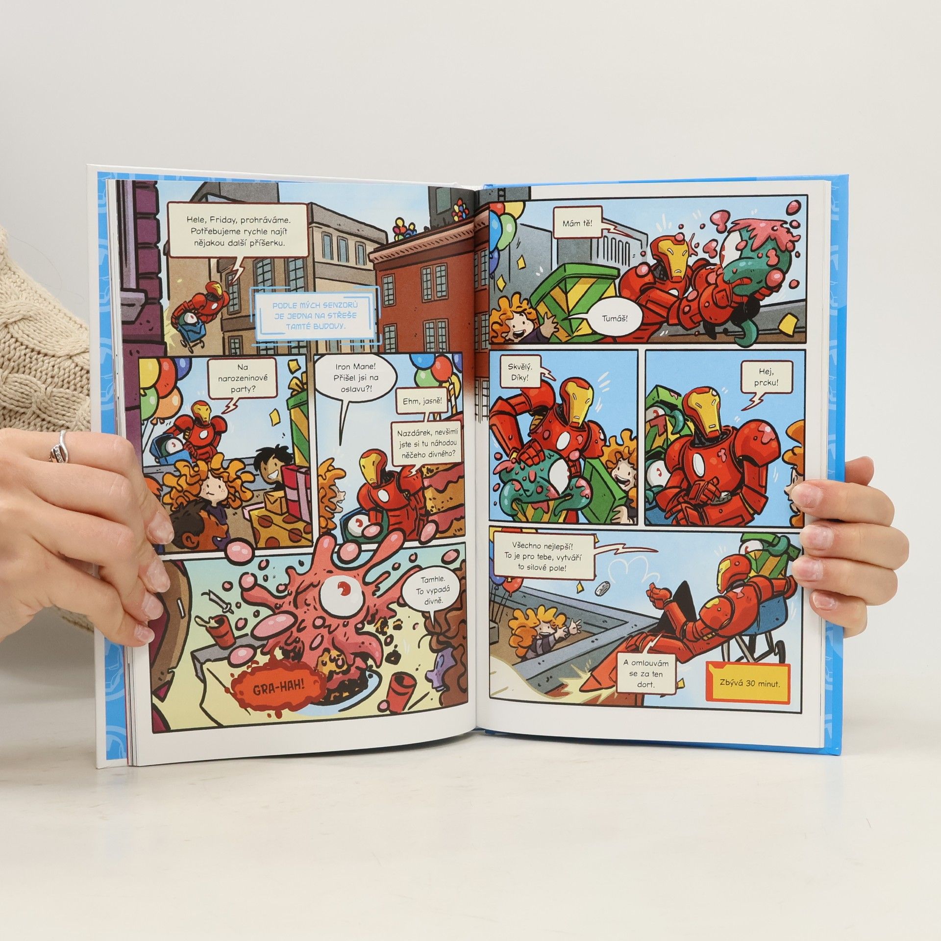 Douglas Holgate Můj první komiks: Iron Man: To chce doktora!