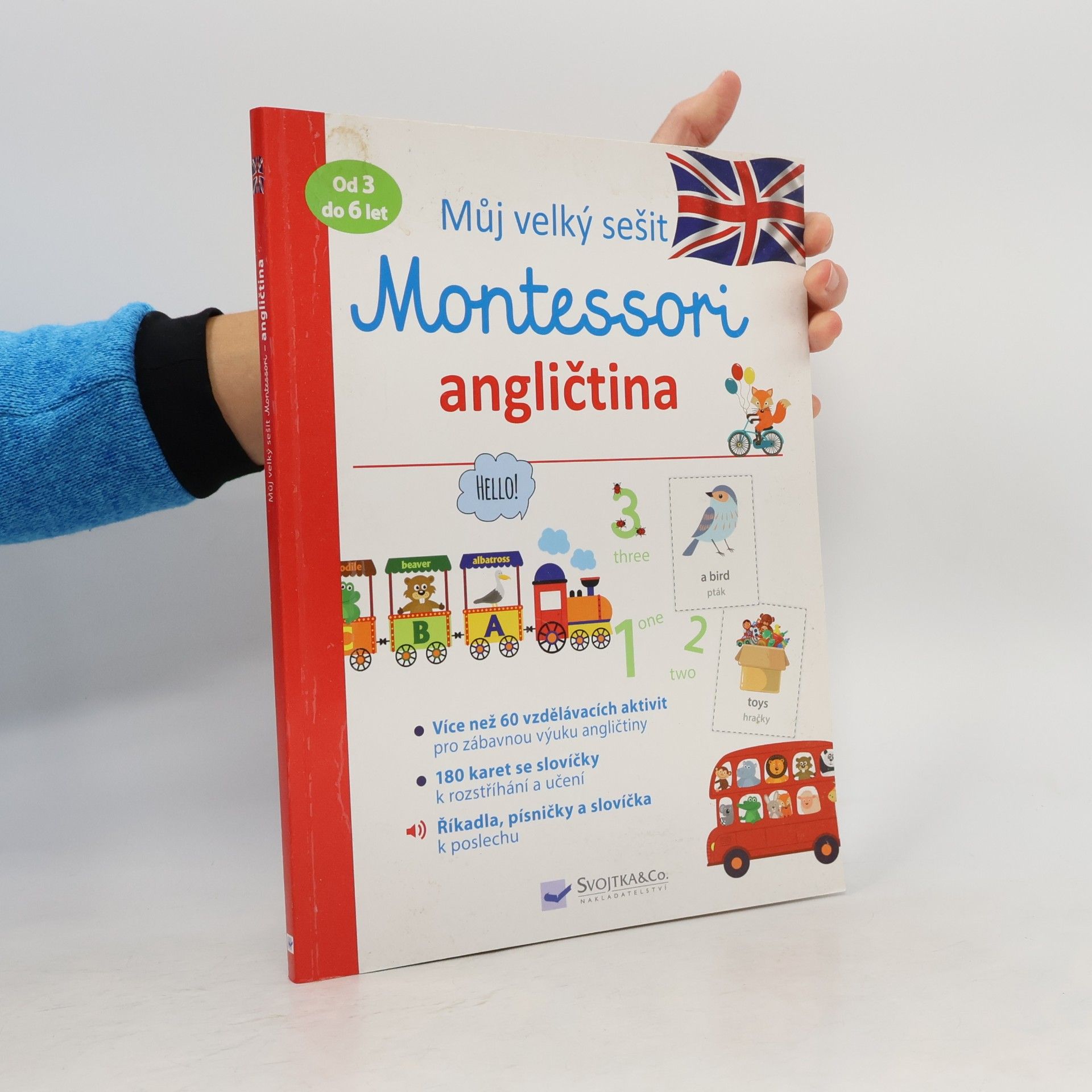 Lydie Barusseau Můj velký sešit Montessori. Angličtina
