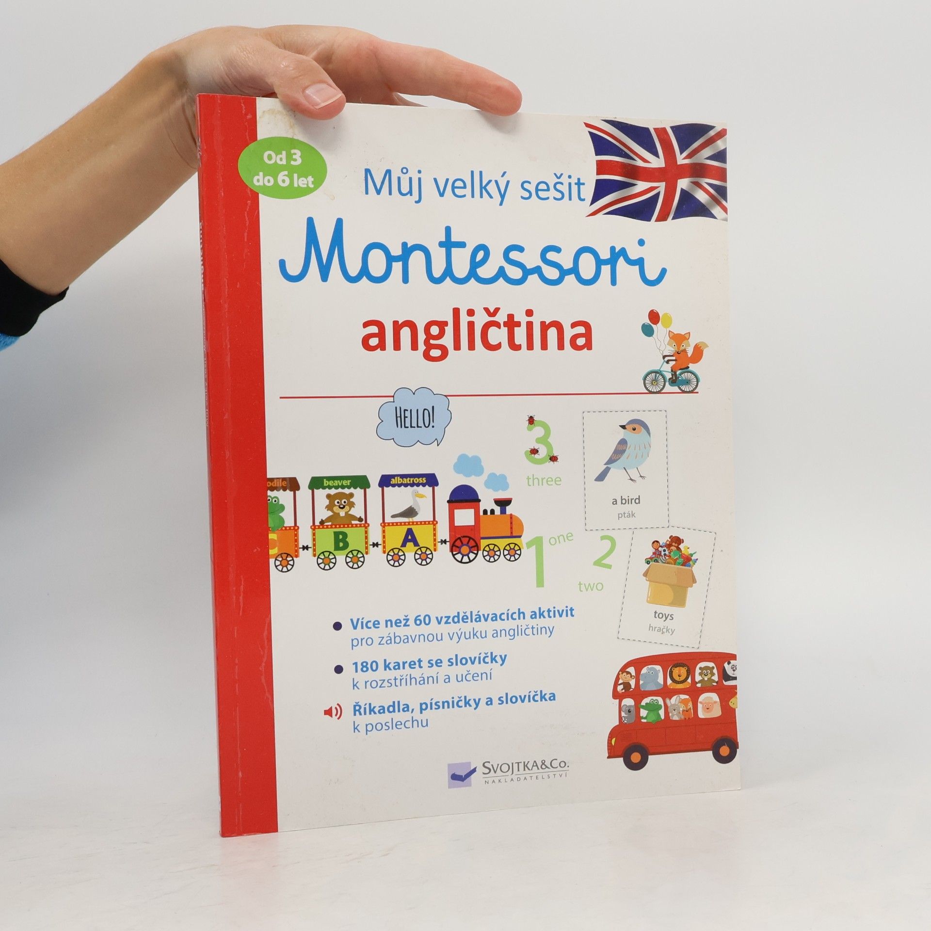 Adéla Poláková Můj velký sešit Montessori. Angličtina