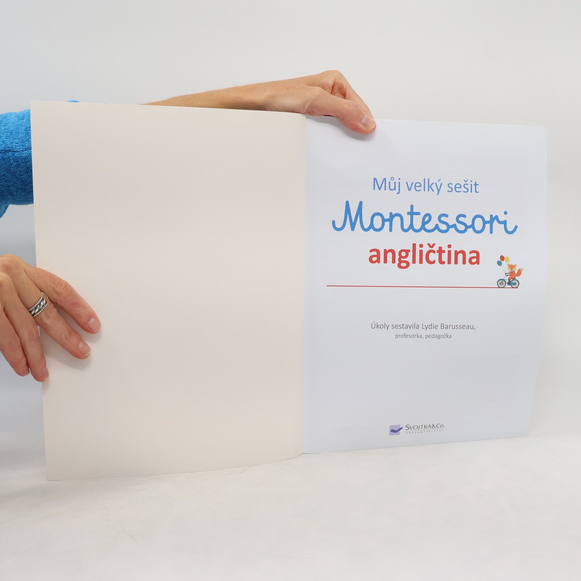 Adéla Poláková Můj velký sešit Montessori. Angličtina