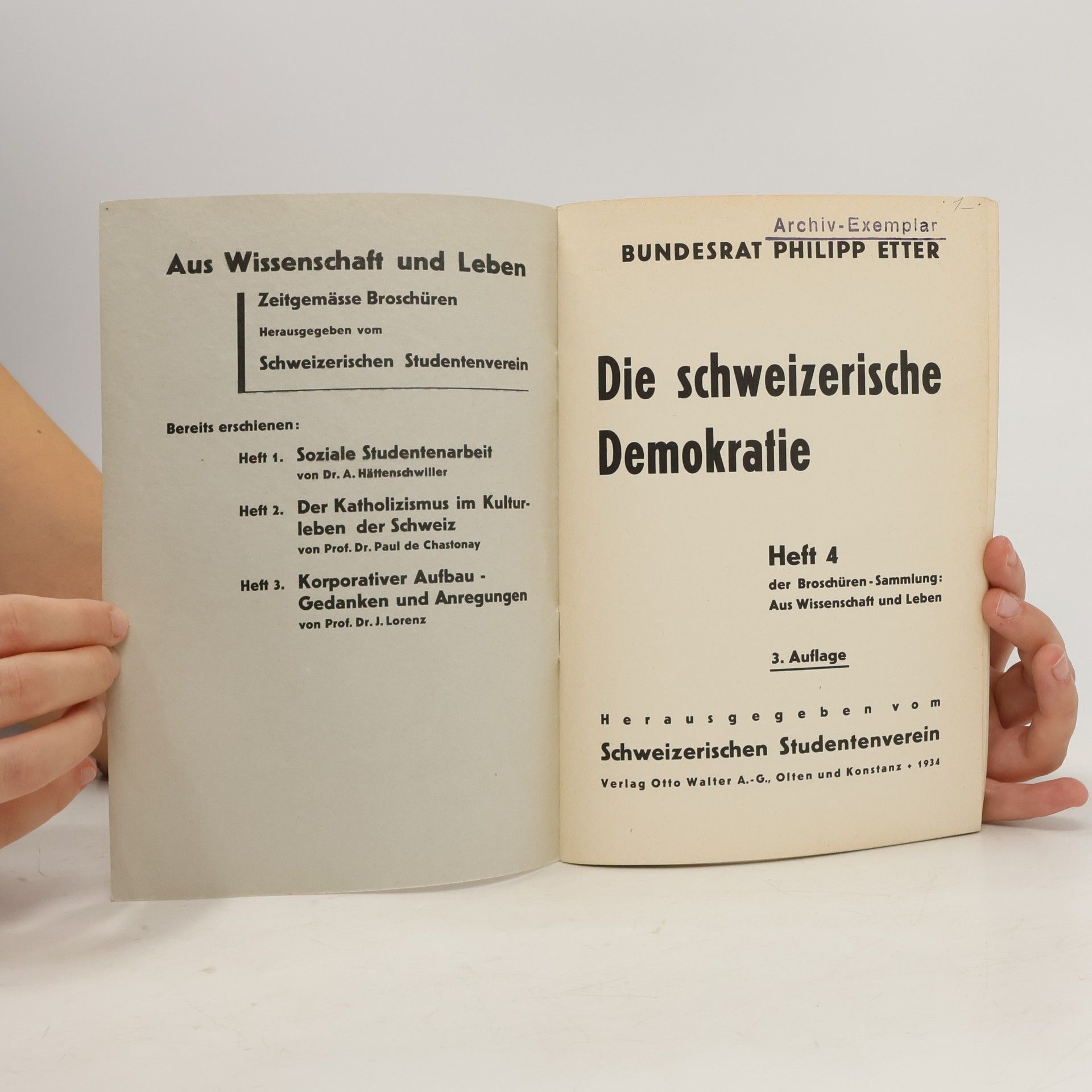 Kolektiv autorů Die schweizerische Demokratie 4