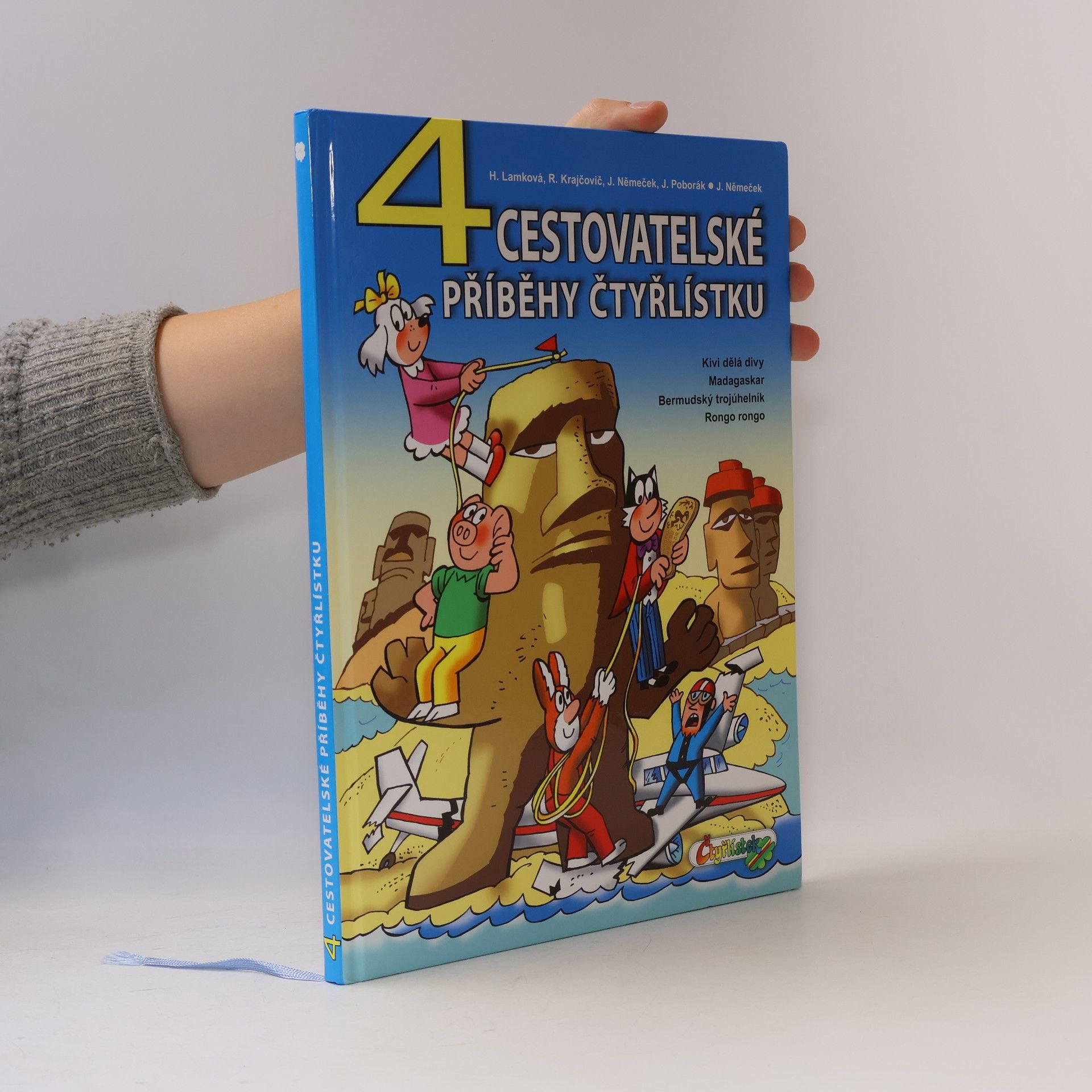 Hana Lamková 4 cestovatelské příběhy Čtyřlístku