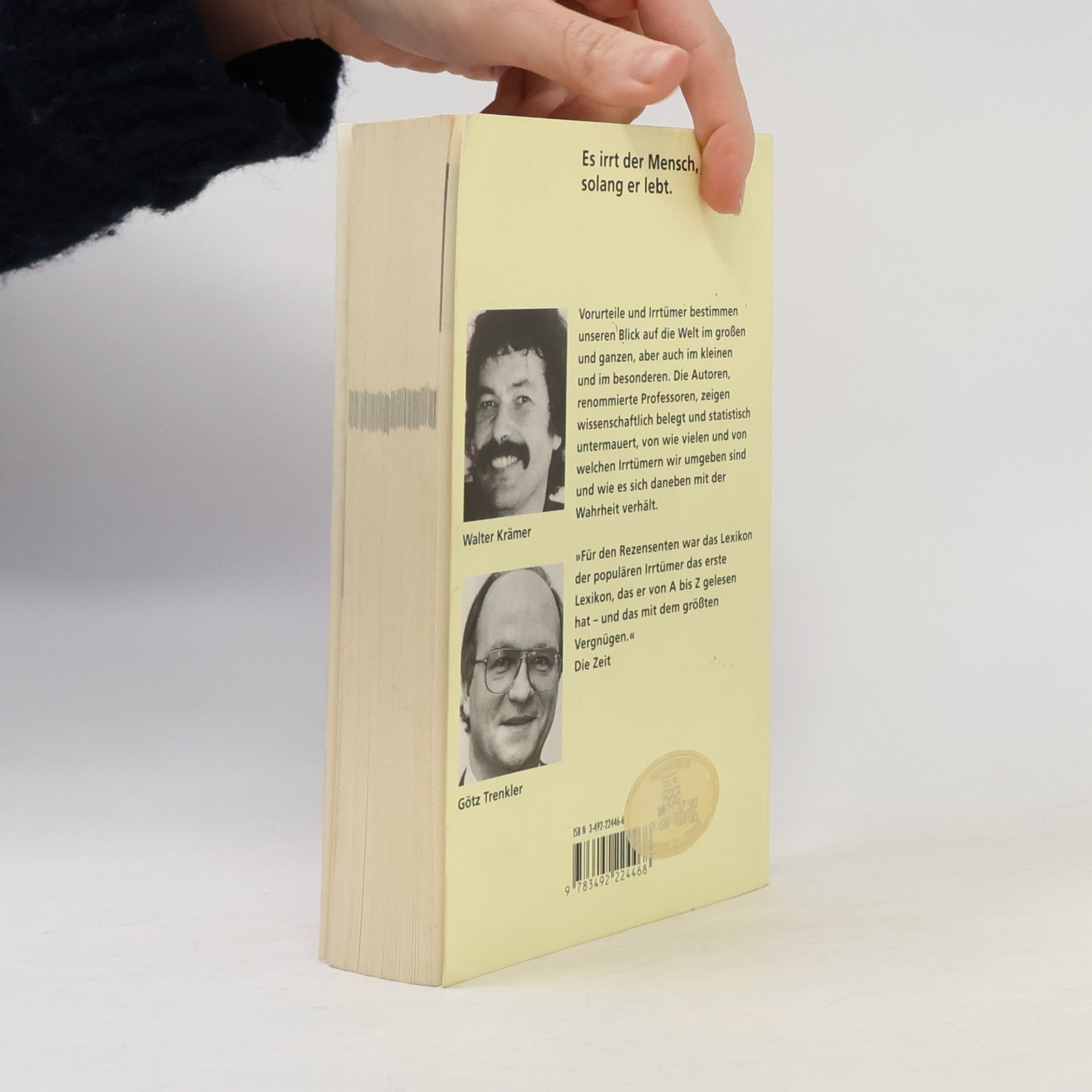 Walter Krämer Lexikon der populären Irrtümer