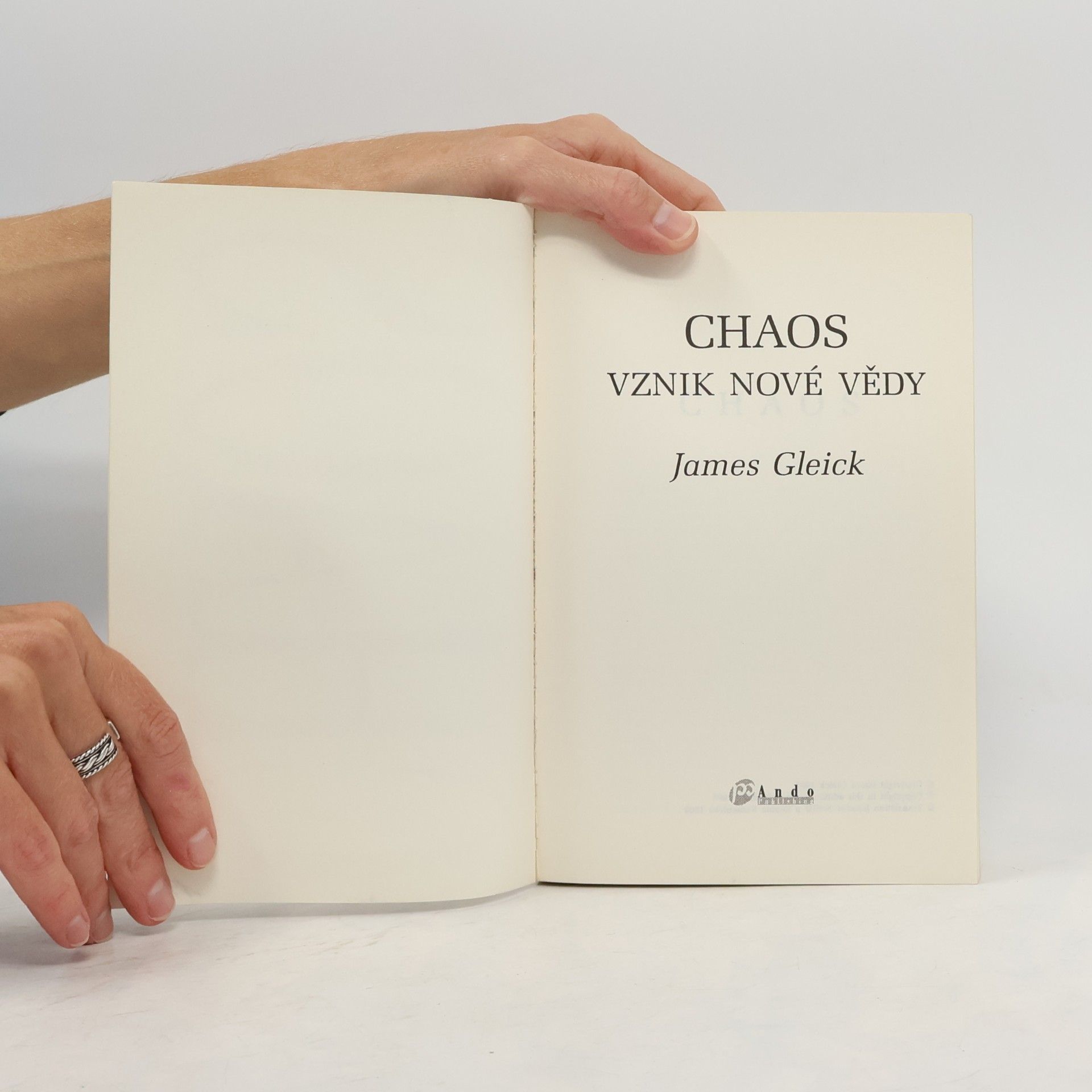 James Gleick Chaos. Vznik nové vědy