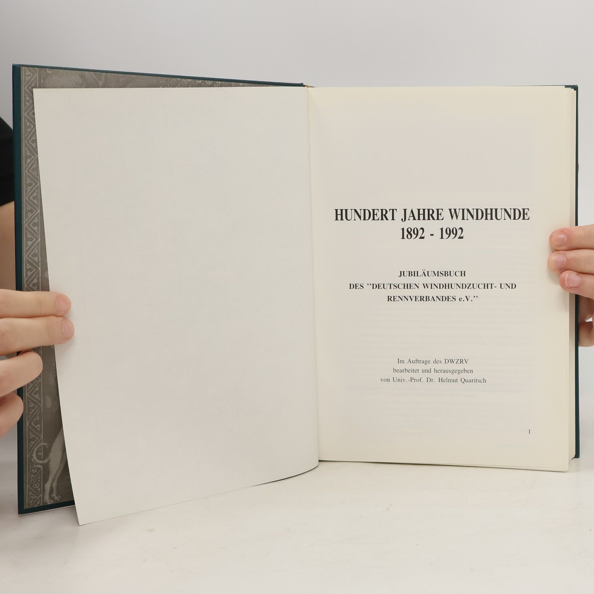 kolektiv Hundert Jahre Windhunde 1892-1992