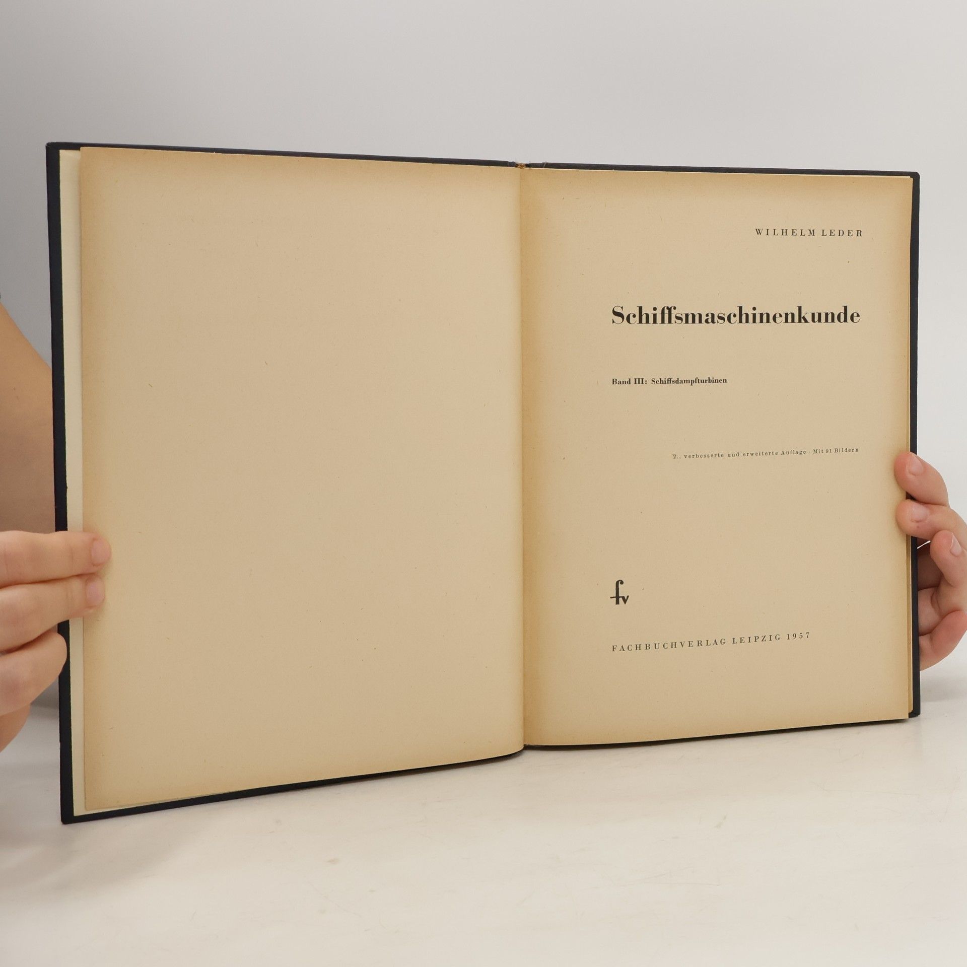 Wilhelm Leder Schiffsmaschinenkunde III