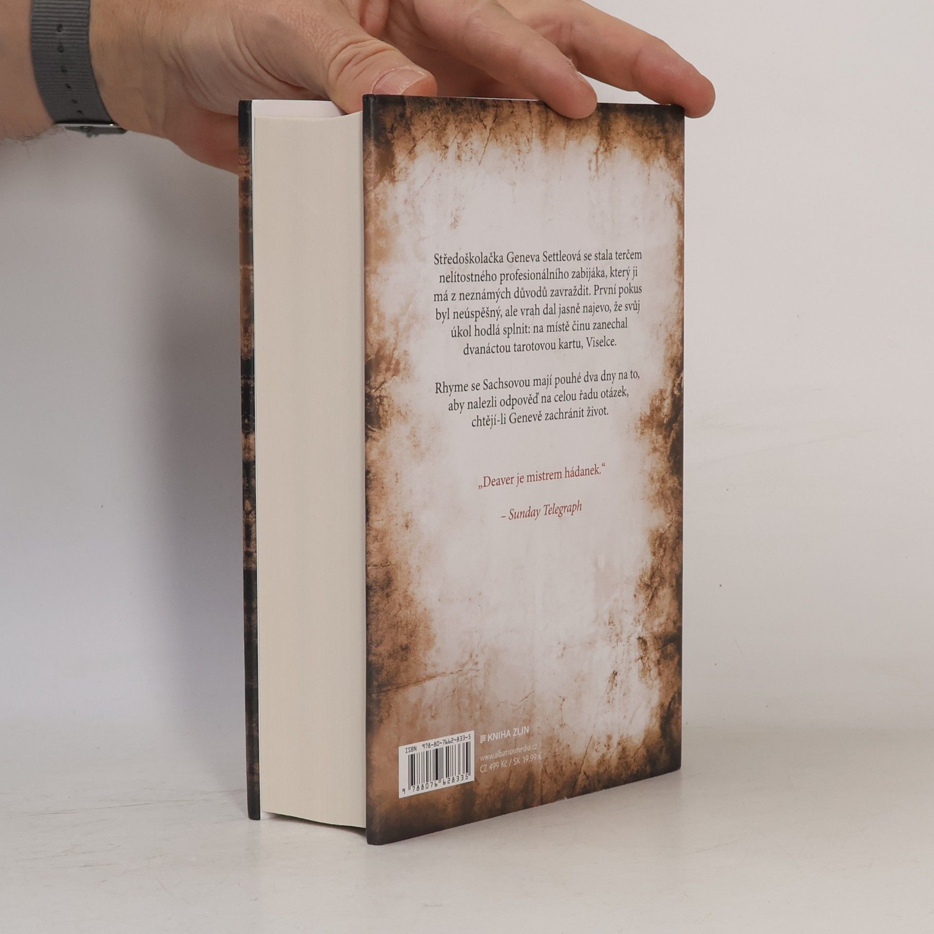Jeffery Deaver Dvanáctá karta