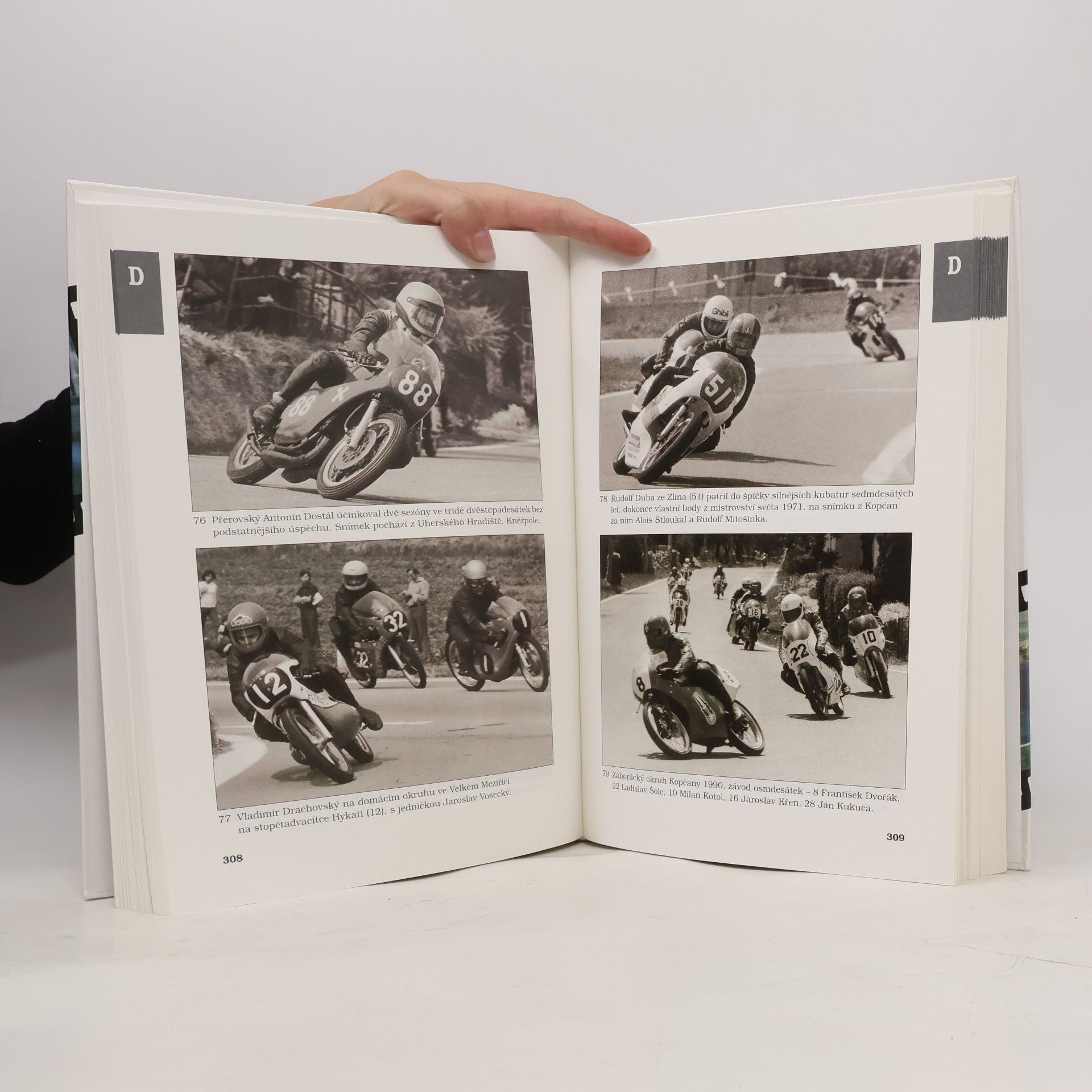 Jiří Franek Mistrovství Československa silničních motocyklů 1954-1992