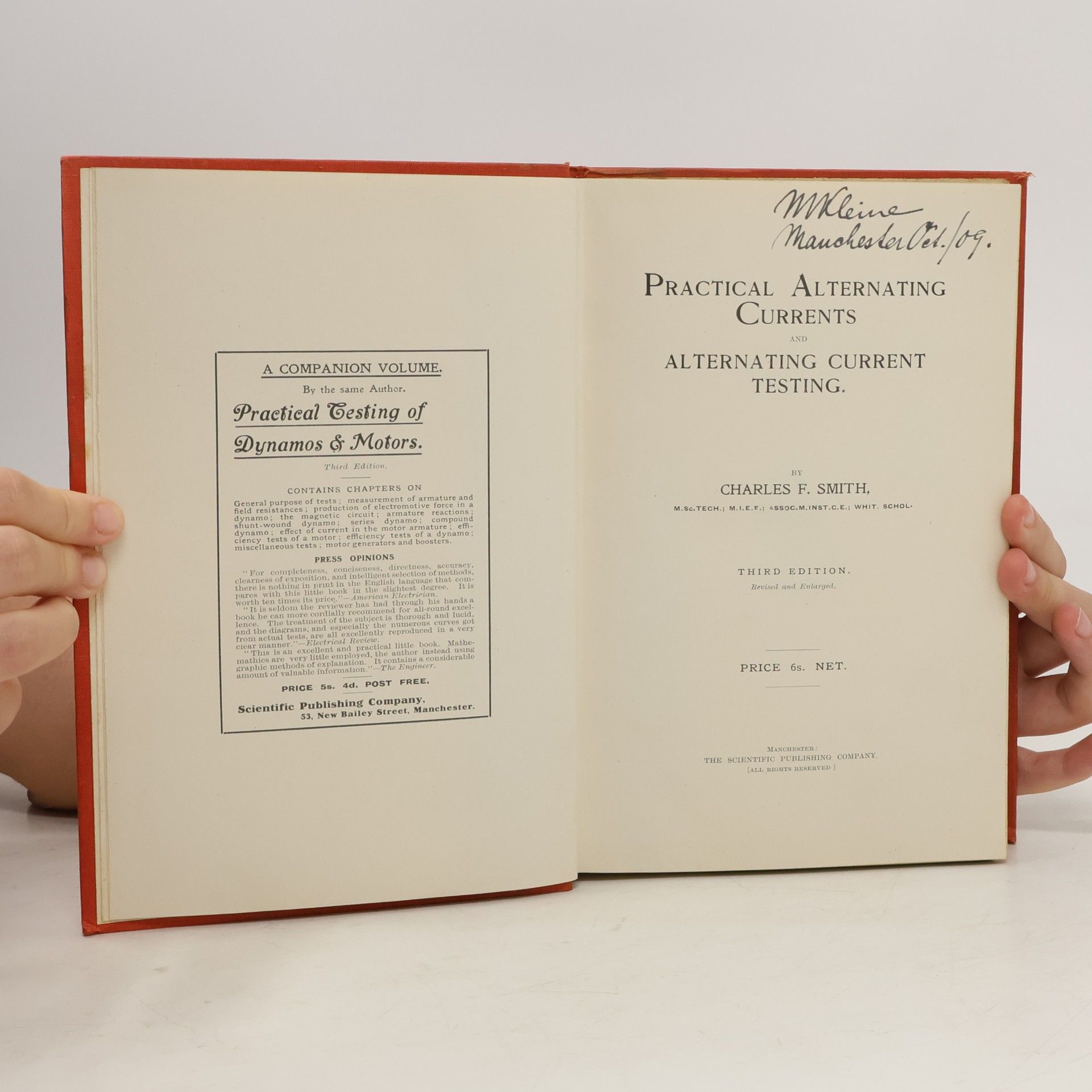 Smith Practical Alternating Currents and Alternating Current Testing
