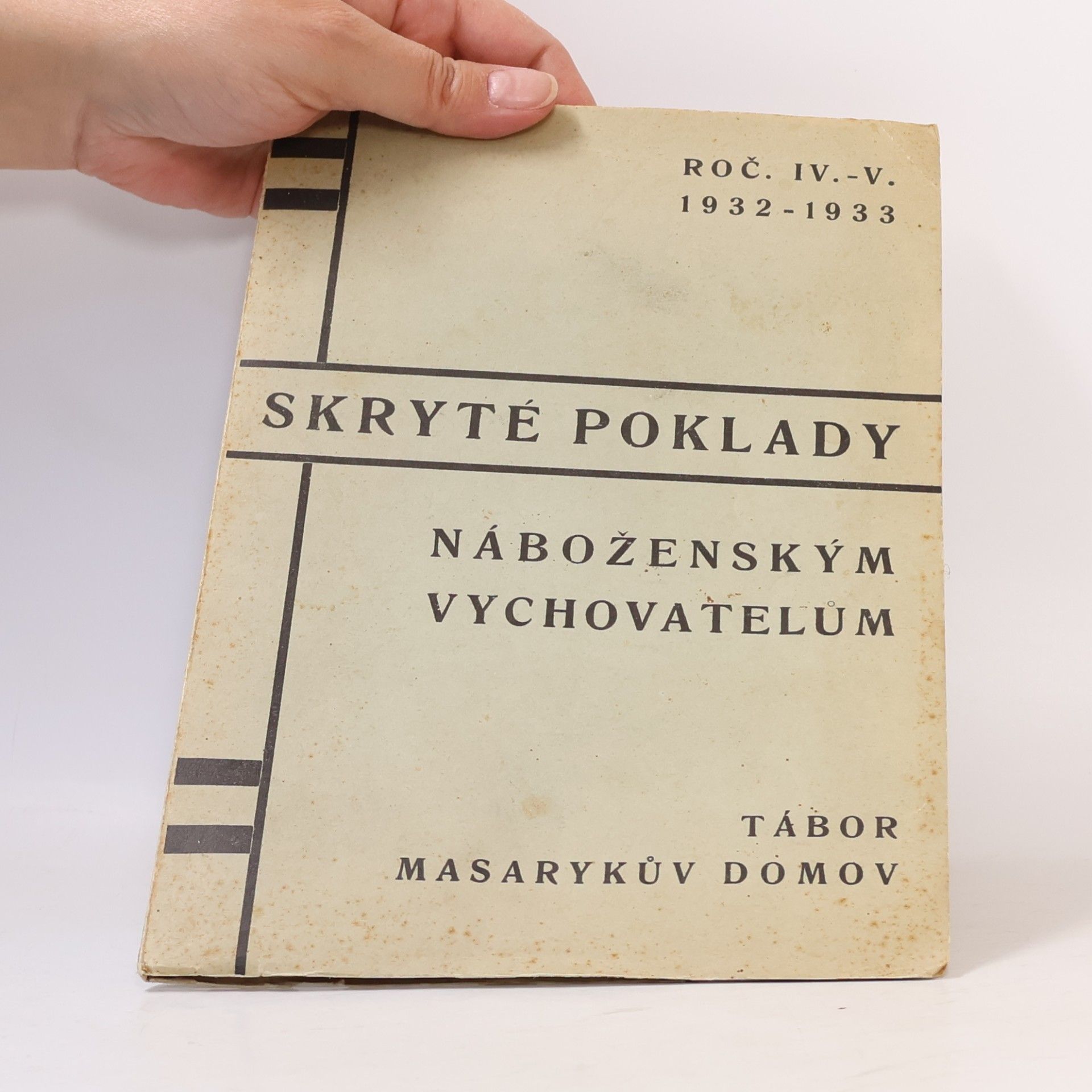 kolektiv Skryté poklady. Náboženským vychovatelům
