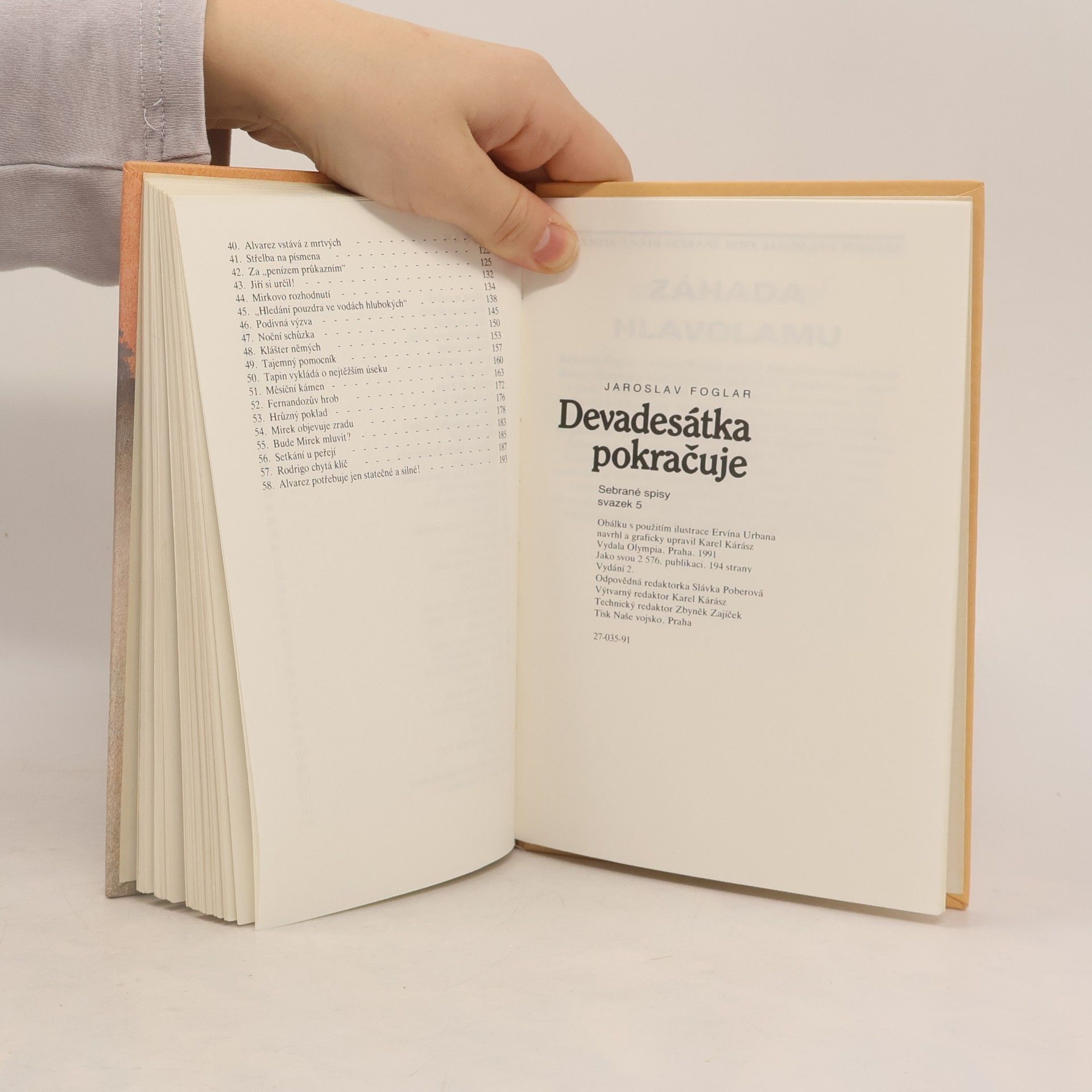Jaroslav Foglar Devadesátka pokračuje
