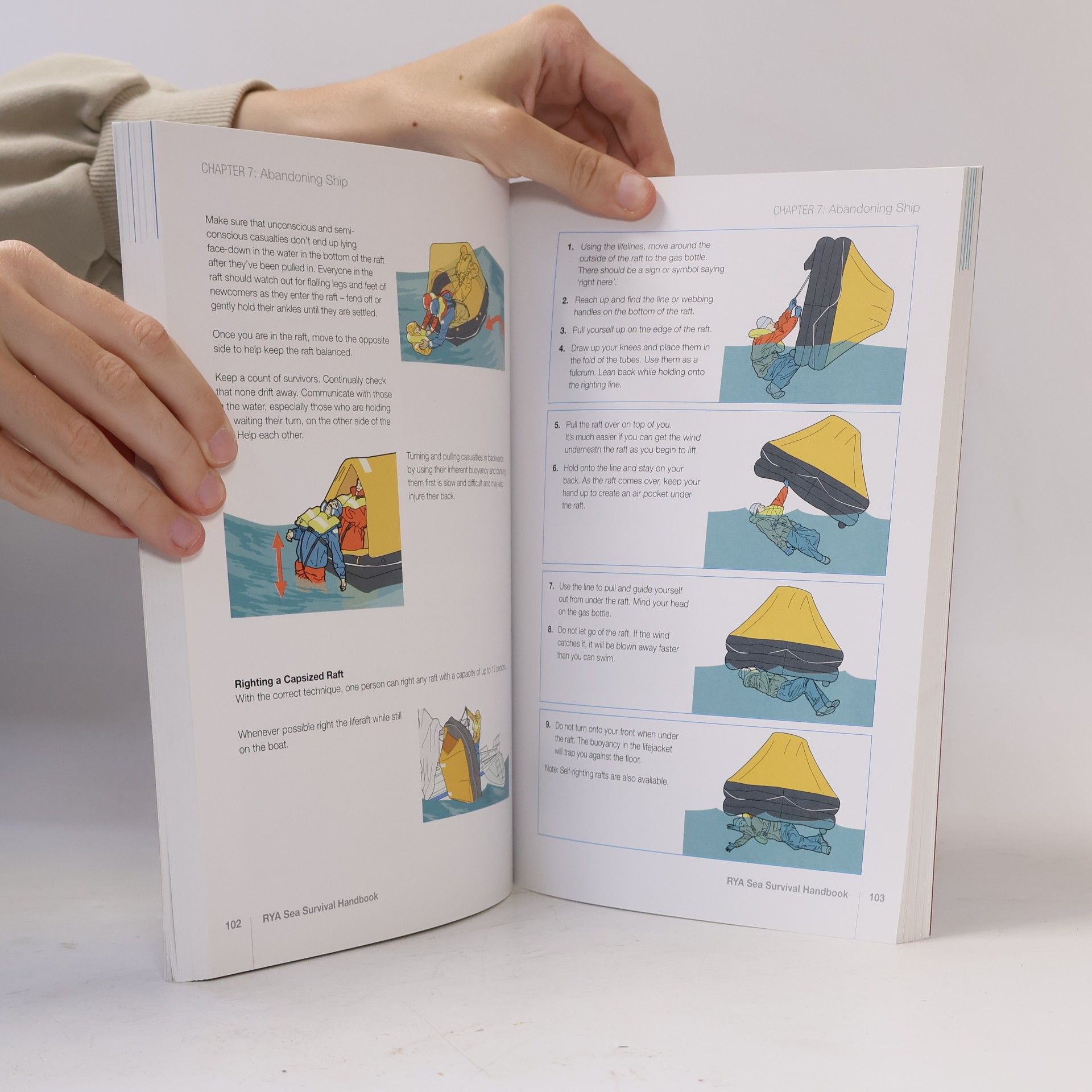 Keith Colwell RYA Sea Survival Handbook