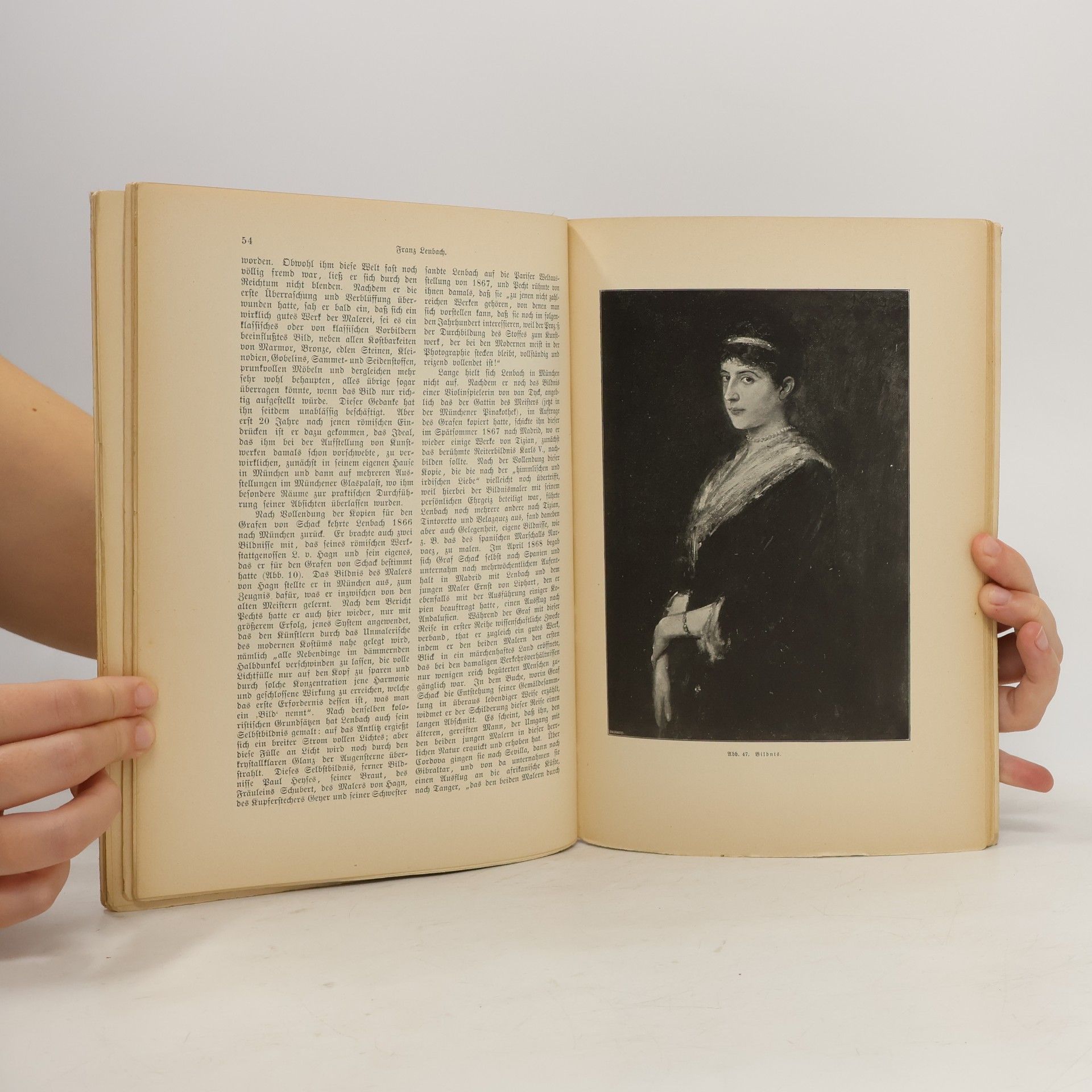 Adolf Rosenberg Künstler-Monographien. Lenbach
