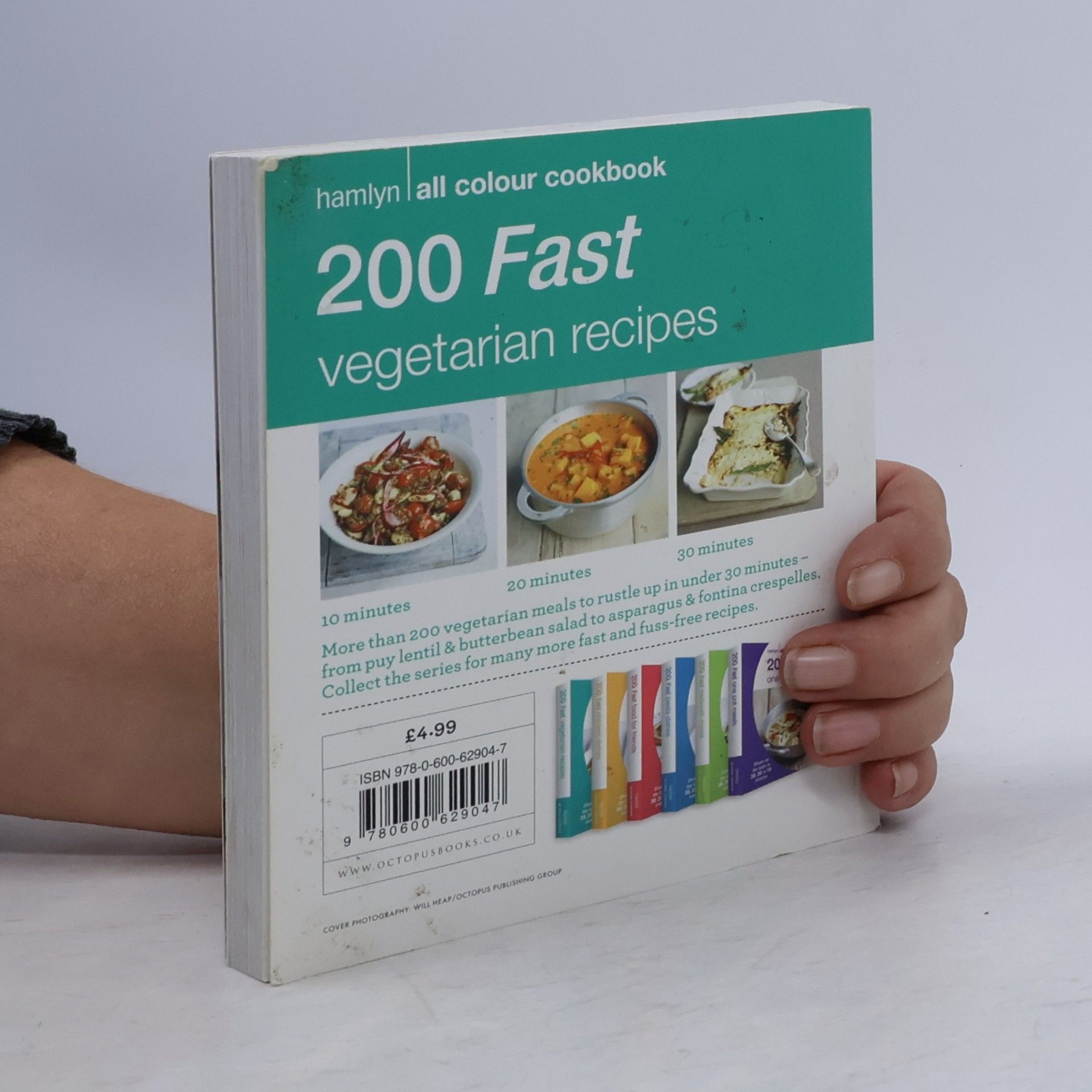 Leanne Bryan Hamlyn All Colour Cookery: 200 Fast Vegetarian Recipes