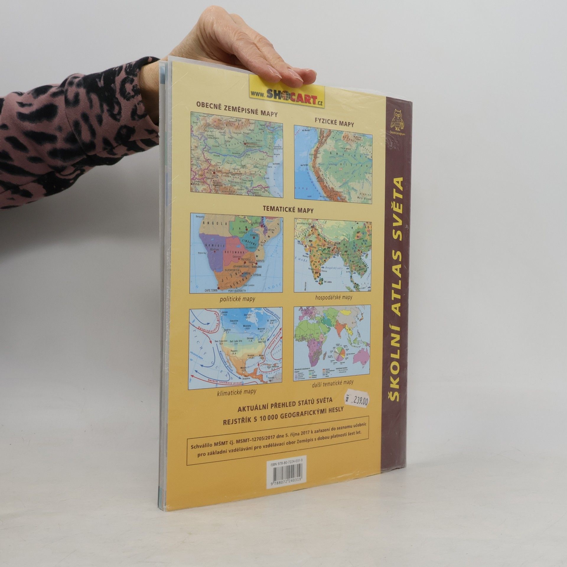 Pavel Šára Školní atlas světa