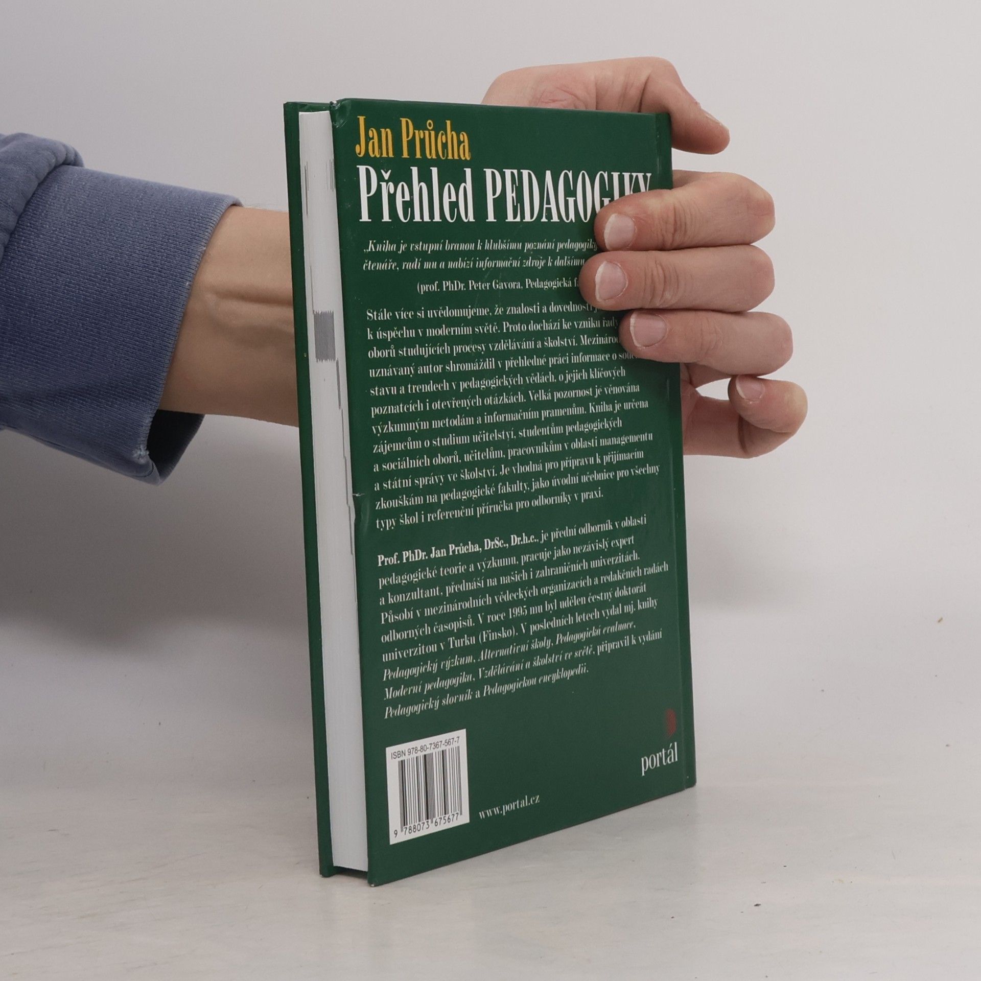 Jan Průcha Přehled pedagogiky
