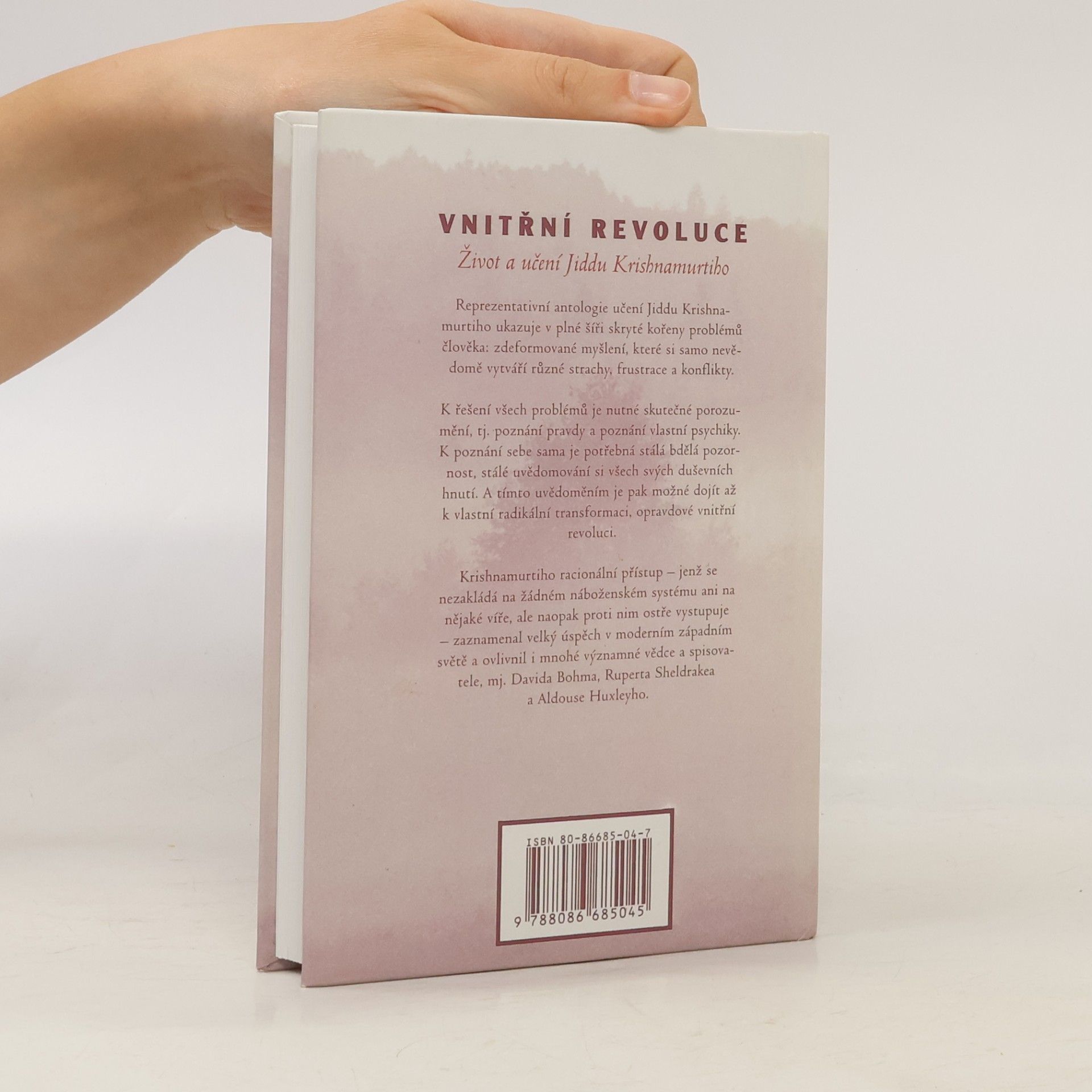 Jiddu Krishnamurti Vnitřní revoluce