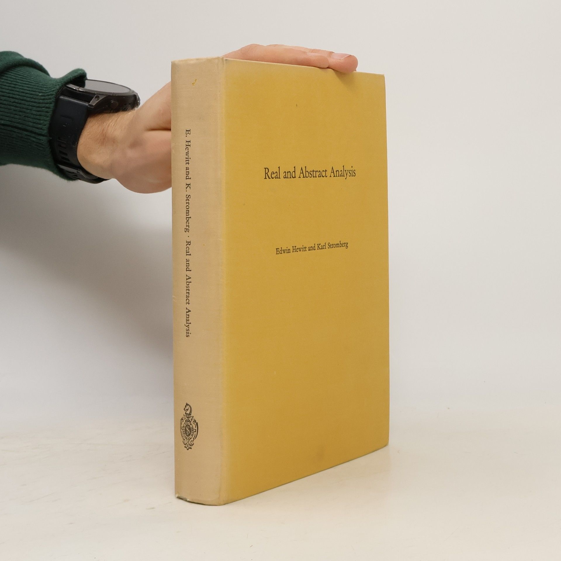 Edwin Hewitt Real and Abstract Analysis