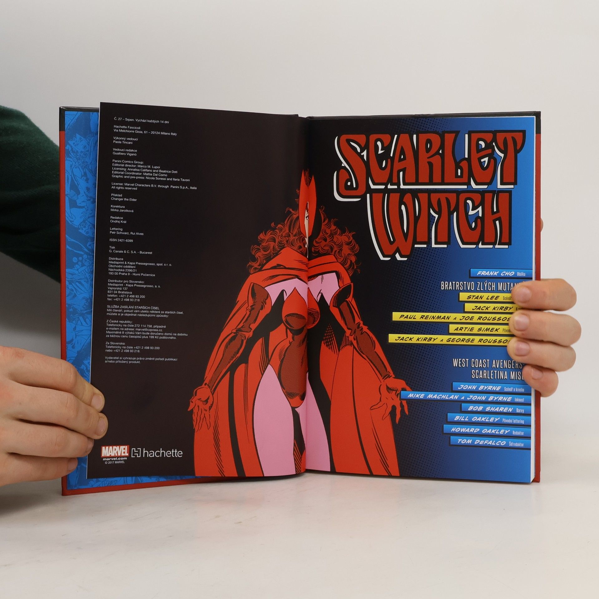 Stan Lee Nejmocnější hrdinové Marvelu 27. Scarlet Witch