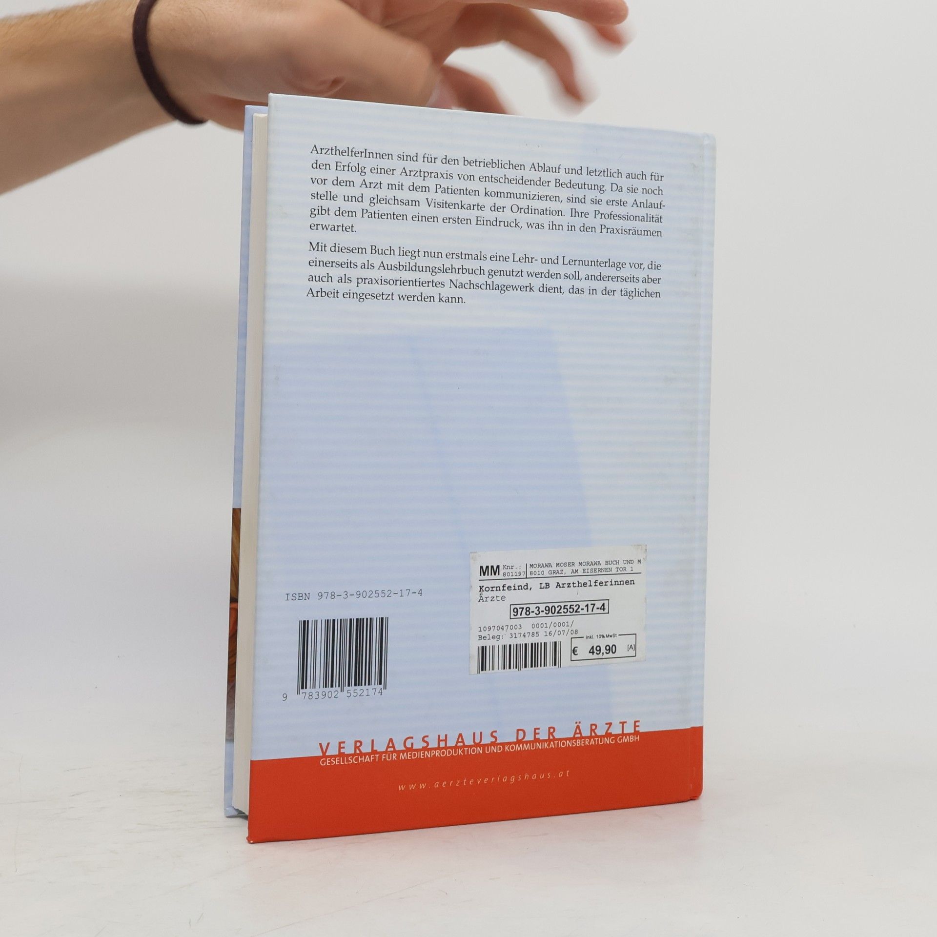 Milan Kornfeind Lehrbuch für die ArzthelferInnen