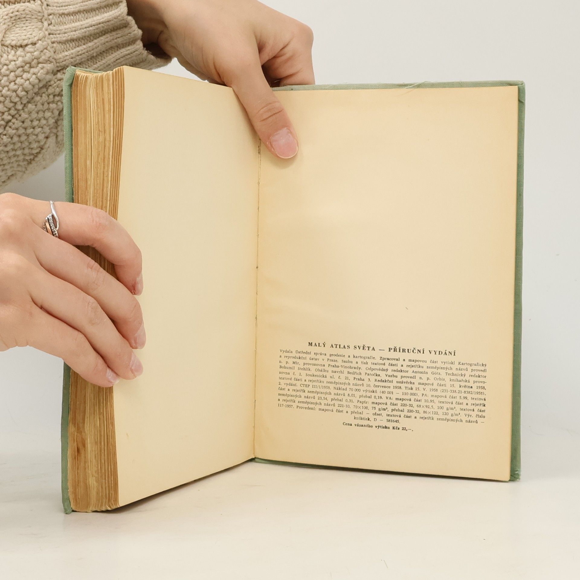 Collectif d'auteurs Malý atlas světa. Příruční vydání