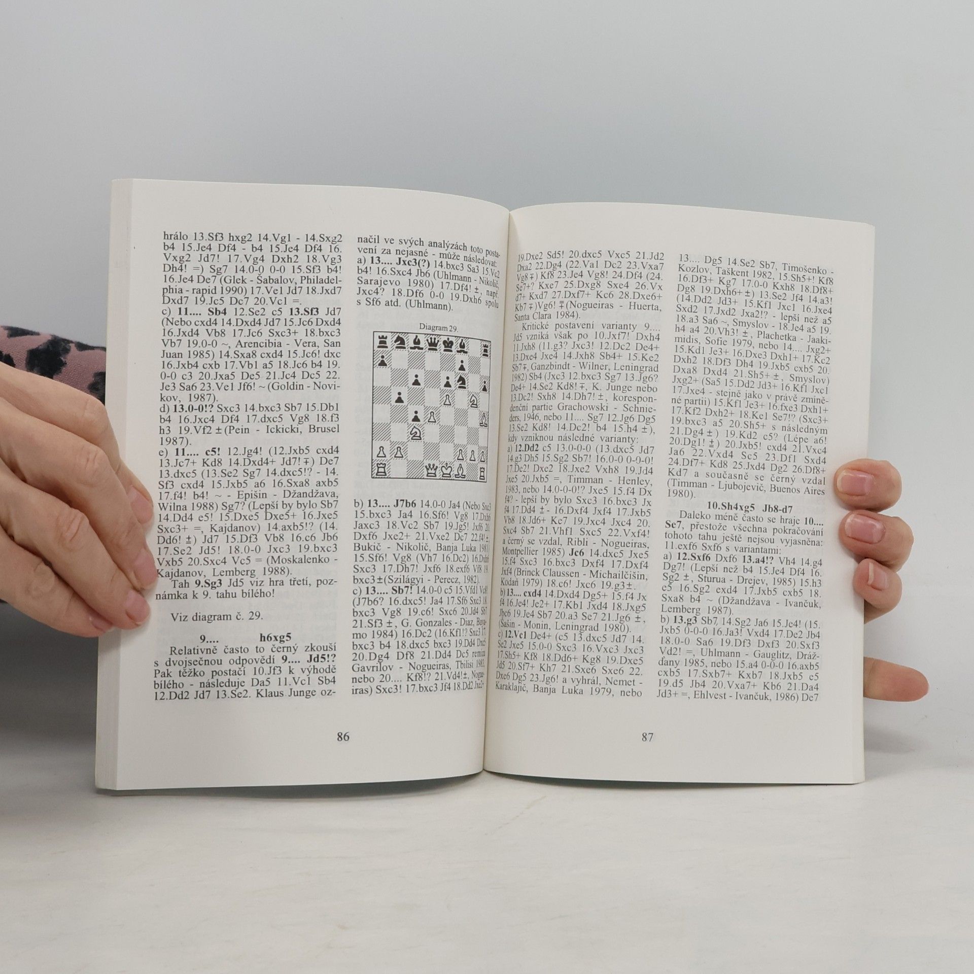 Luděk Pachman Moderní šachová teorie: Dámský gambit 2. svazek