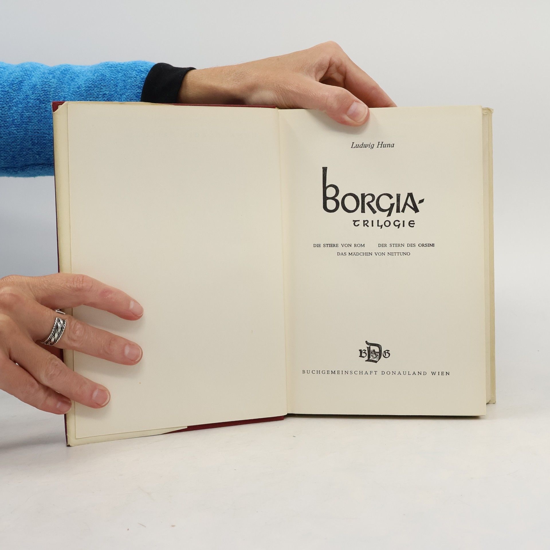 Ludwig Huna Borgia Trilogie