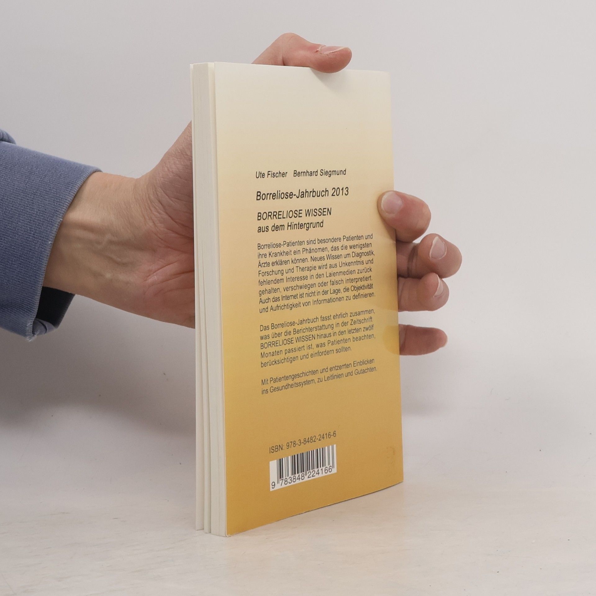 Bernhard Siegmund Borreliose Jahrbuch 2013