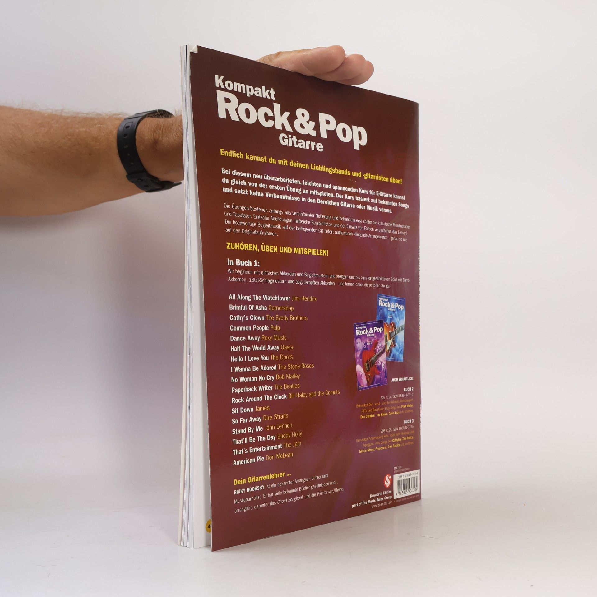 Ricky Rooksby Kompakt Rock & Pop Gitarre