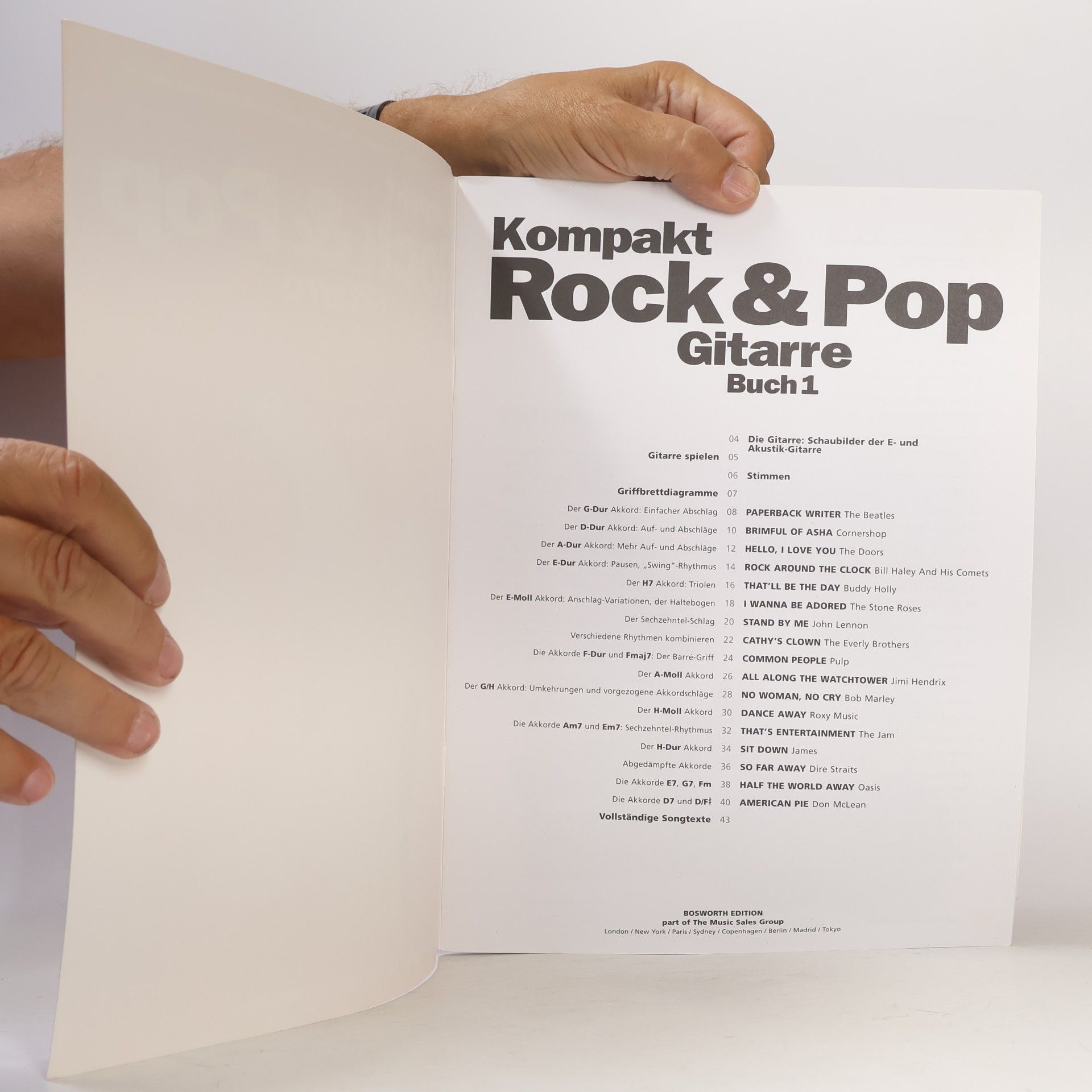 Ricky Rooksby Kompakt Rock & Pop Gitarre