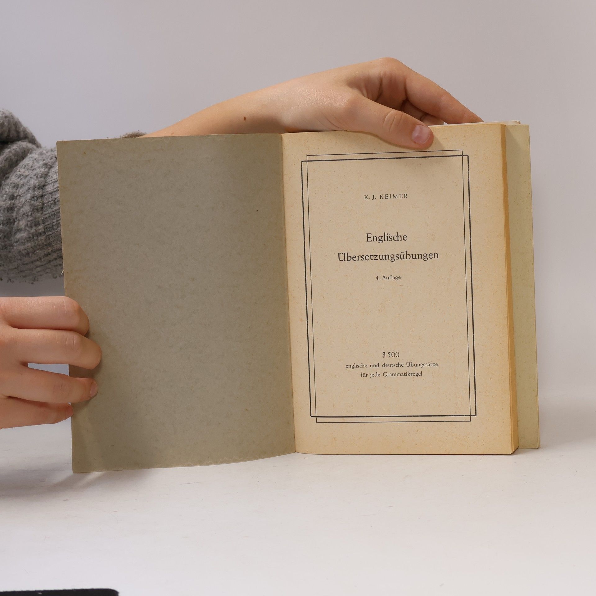 Katharine J. Keimer Englische Übersetzungsübungen