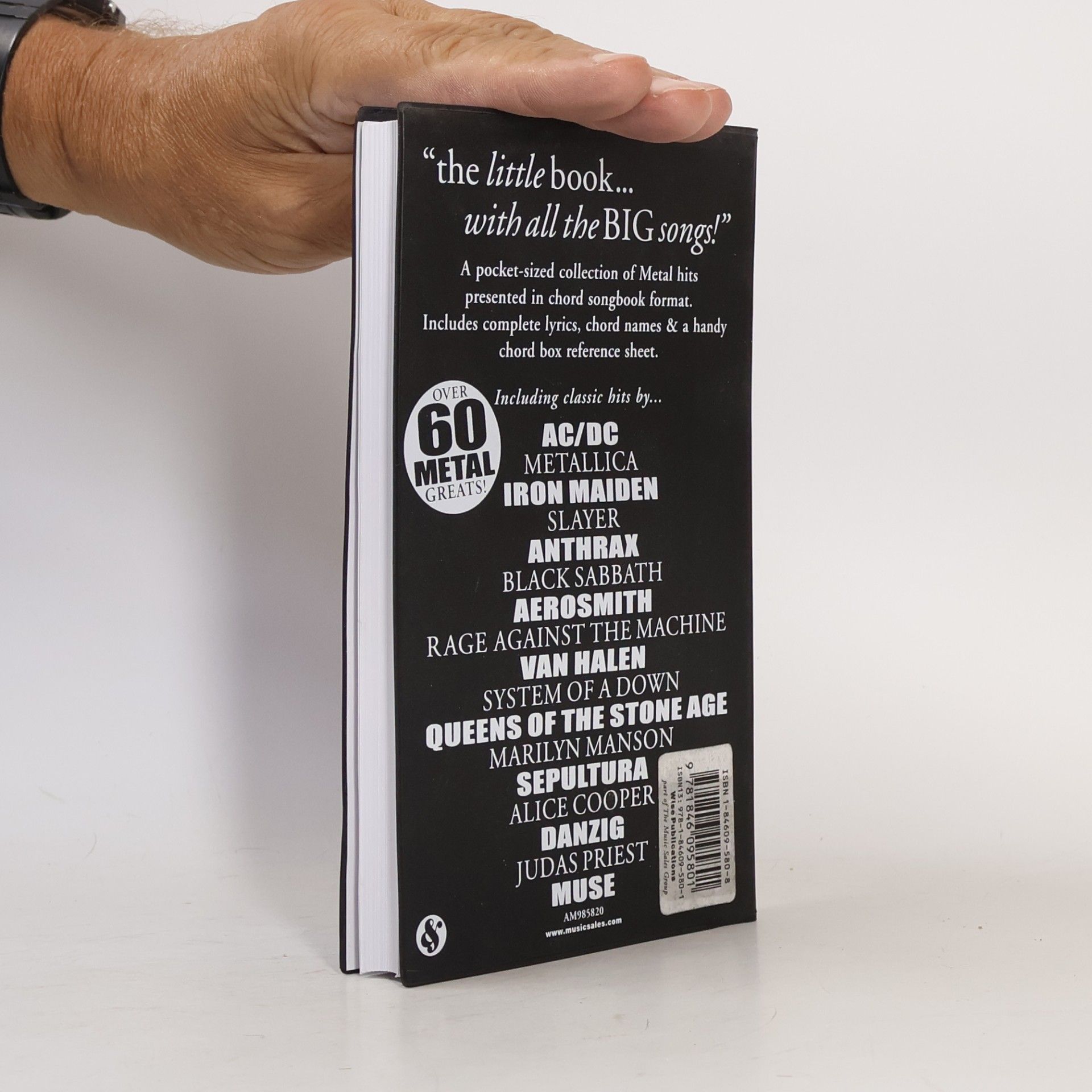 Omnibus Press Little Black Book of Metal Hits