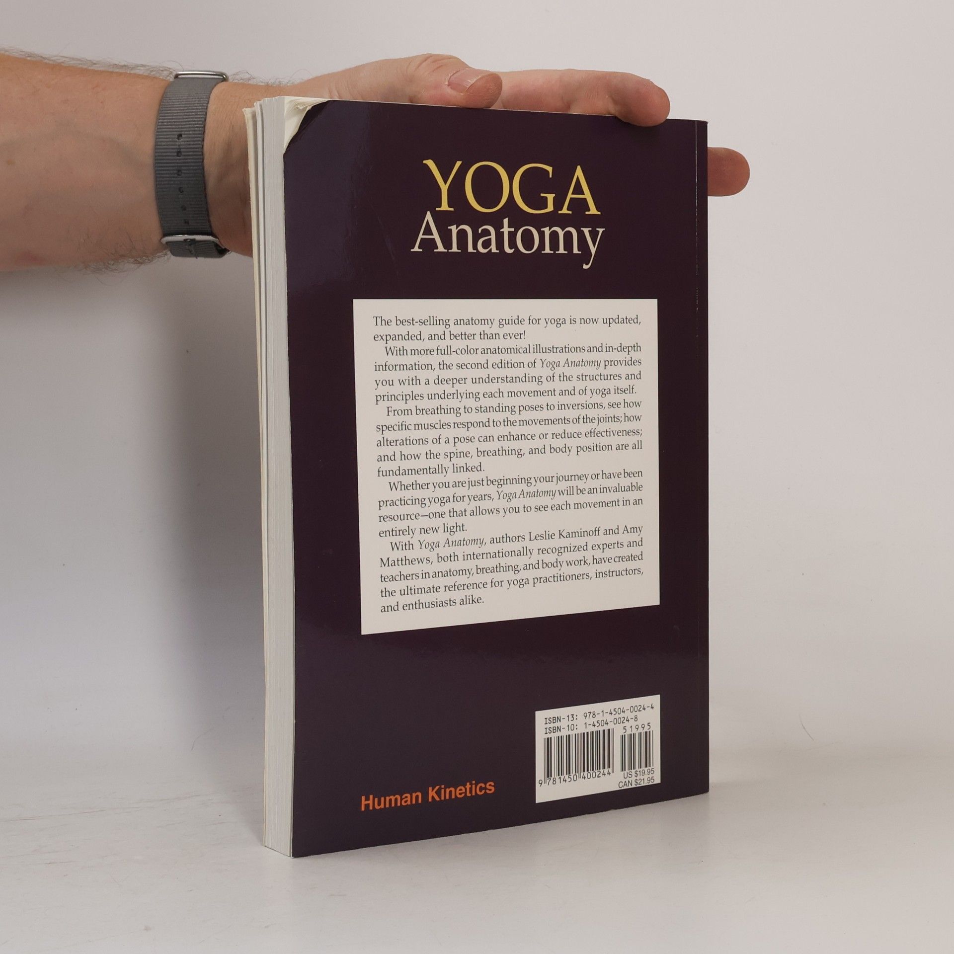 Leslie Kaminoff Yoga anatomy