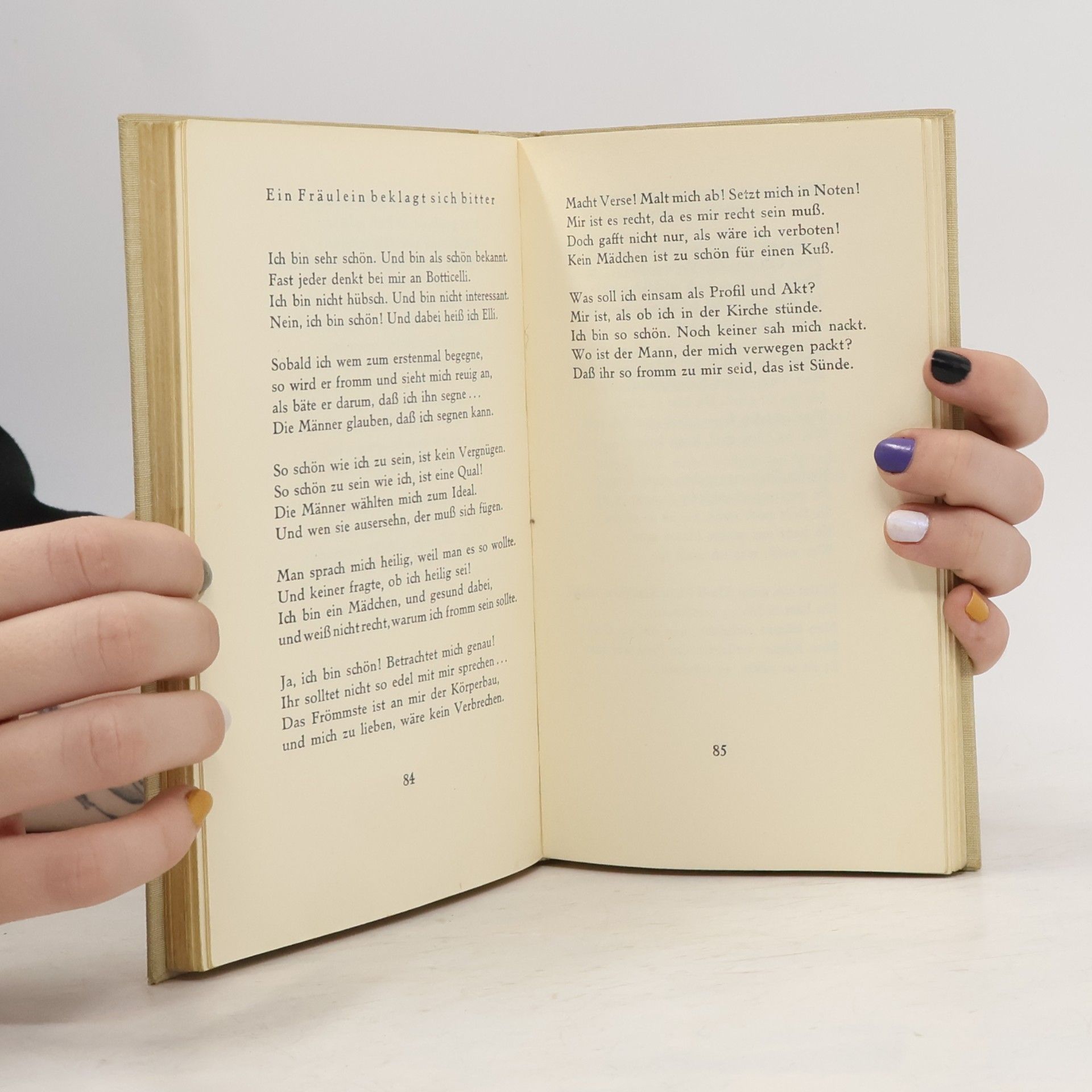 Erich Kästner Bei Durchsicht meiner Bücher