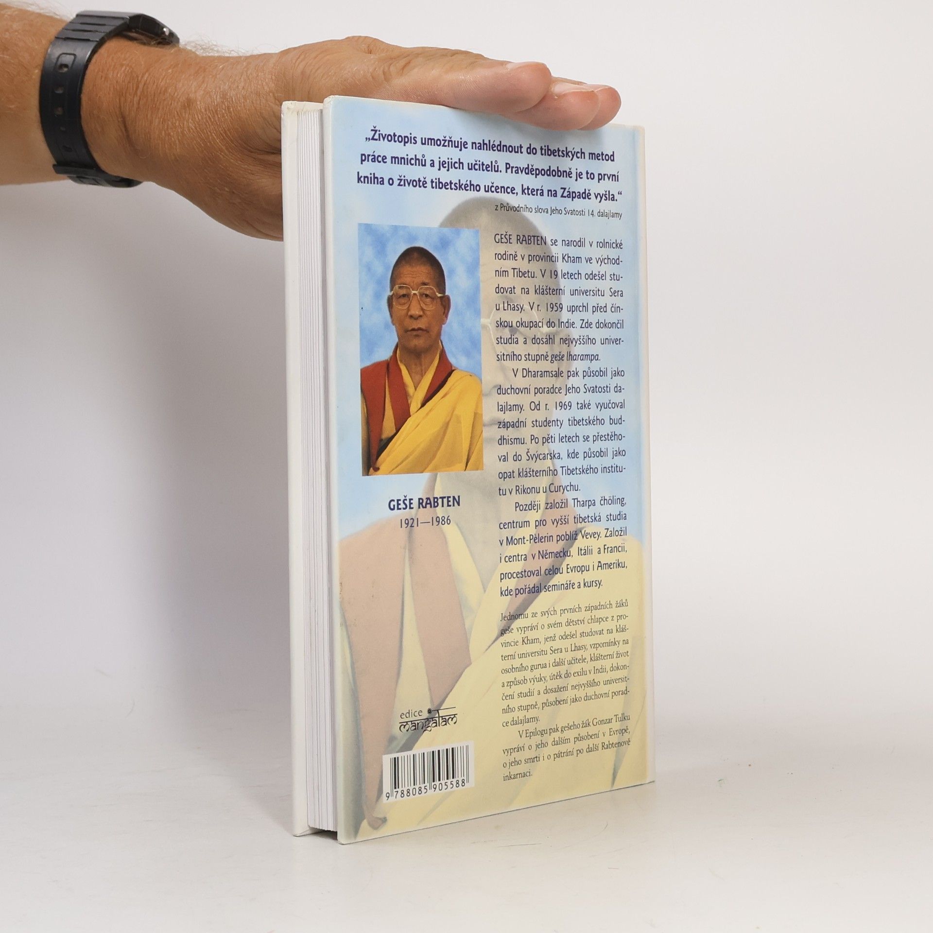 Rabten Geše Rabten : život a dílo tibetského mistra meditace