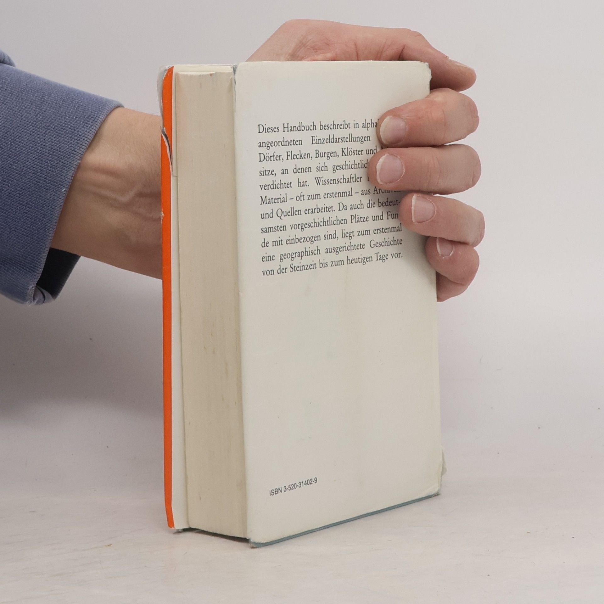 Berent Schwineköper Handbuch der historischen Stätten Deutschlands