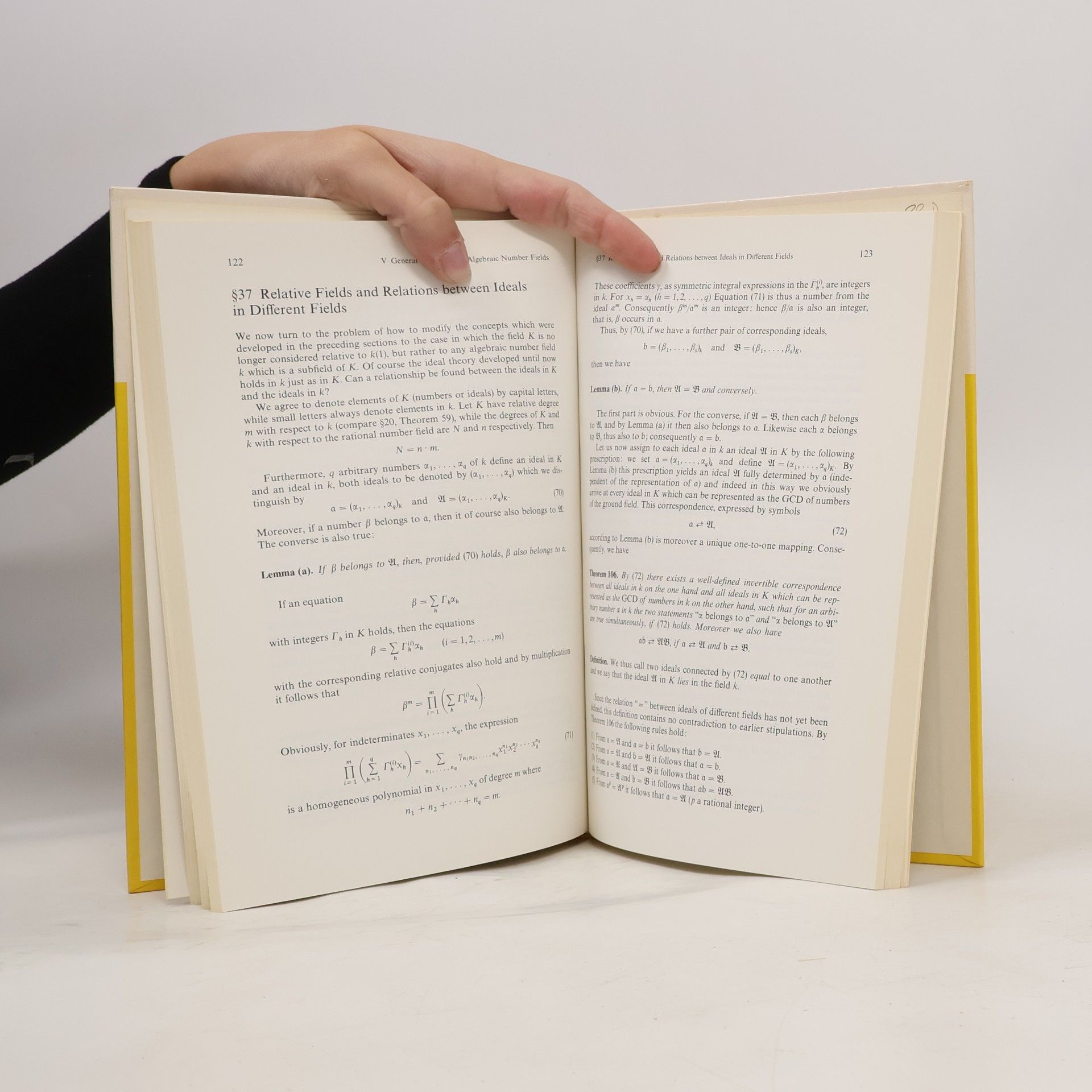 Erich Hecke Lectures on the Theory of Algebraic Numbers