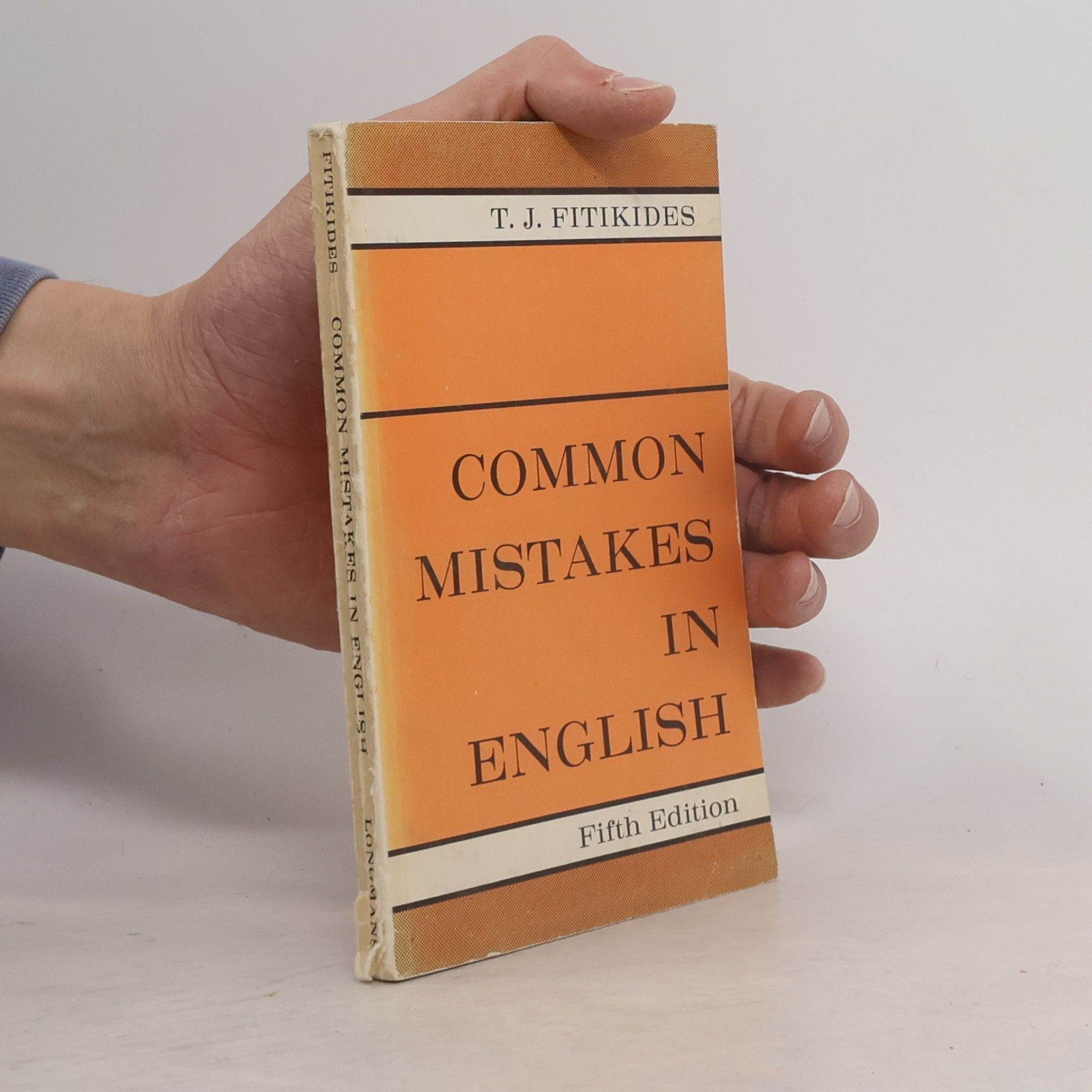 Timothy John Fitikides Common Mistakes in English with Exercises