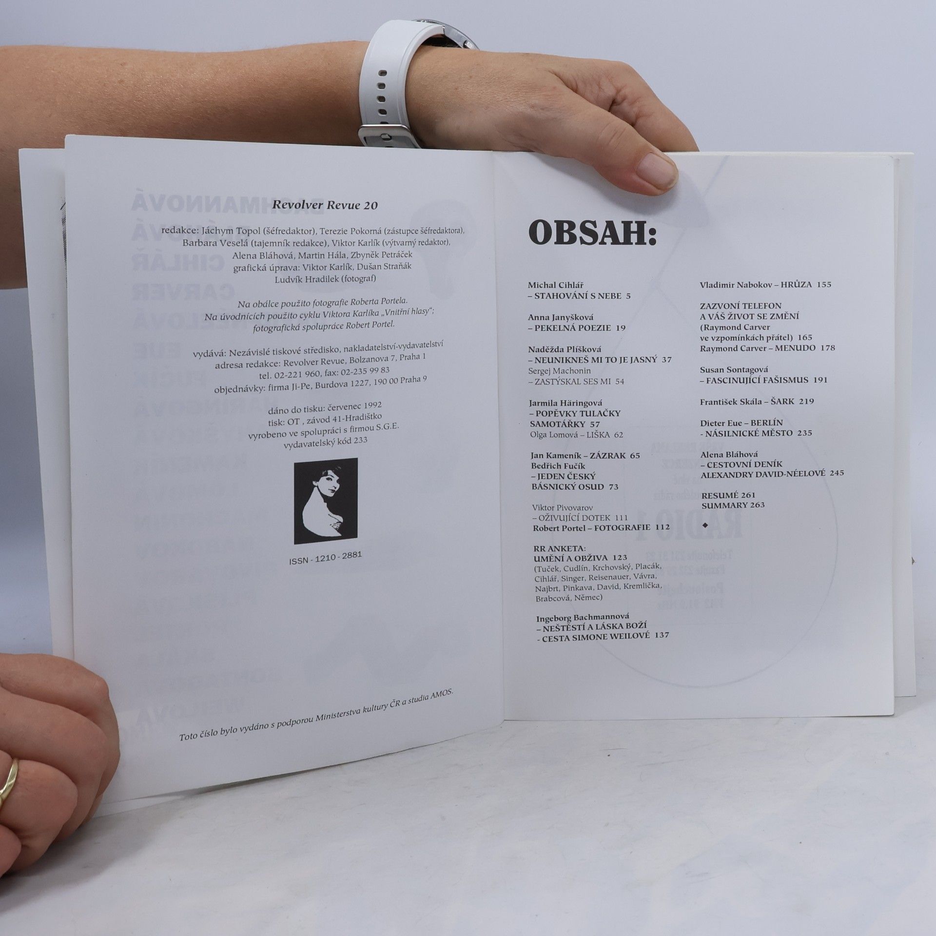 Autorenkollektiv Revolver Revue 20. Časopis pro literaturu a výtvarné umění