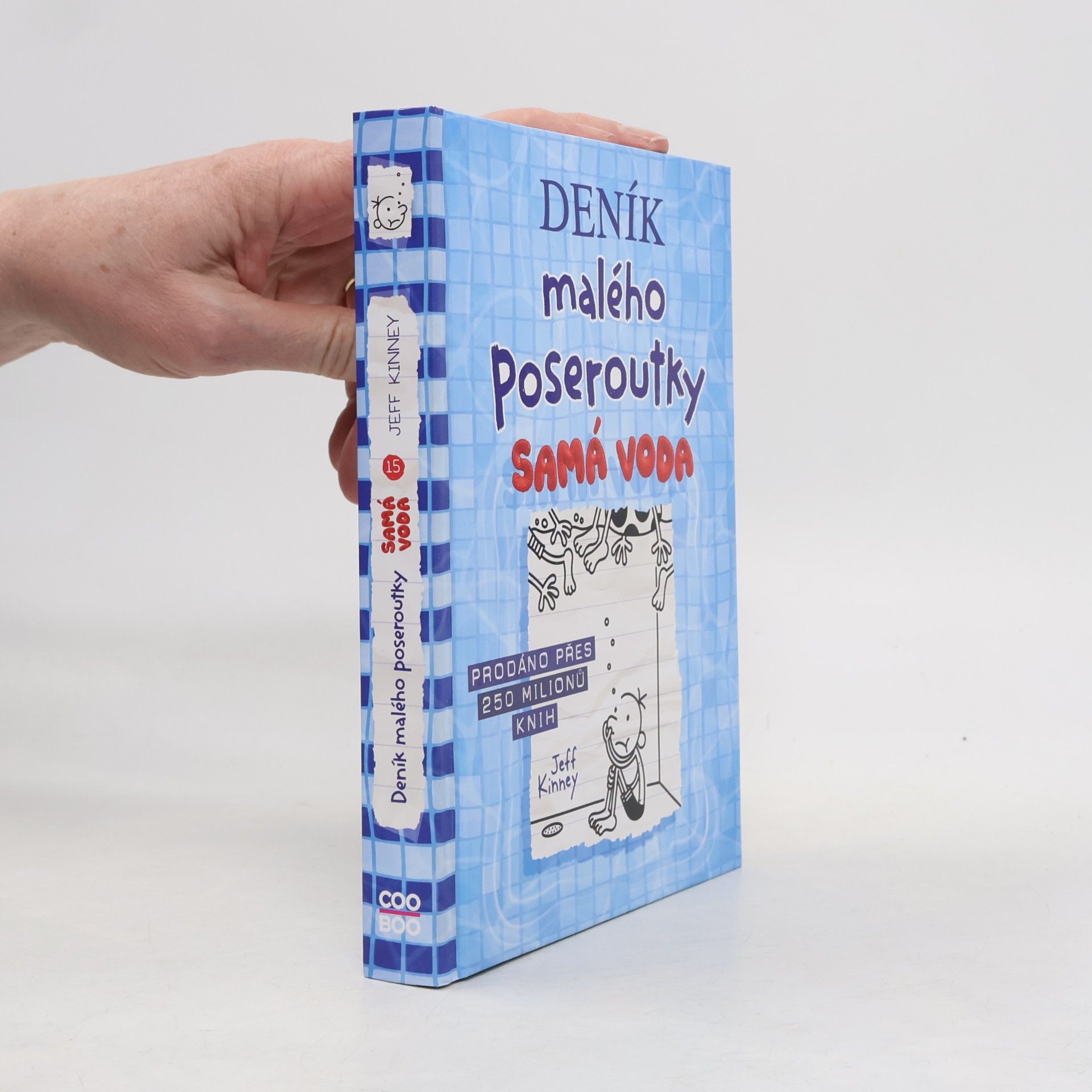 Jeff Kinney Deník malého poseroutky 15. Samá voda