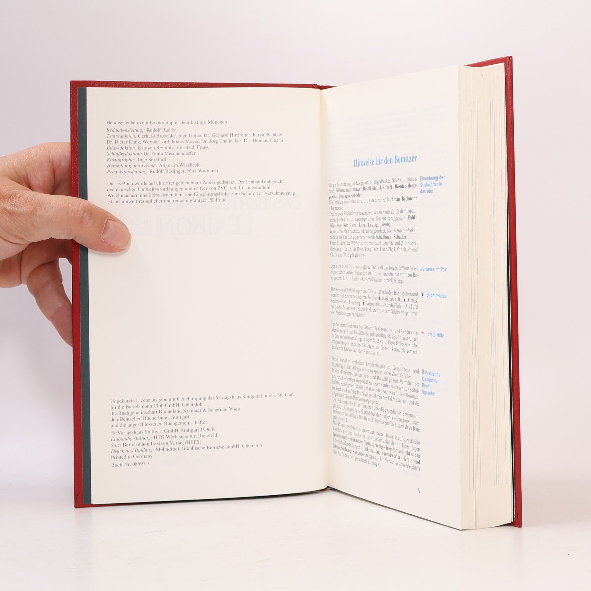Autorenkollektiv Das Bertelsmann Lexikon 21. Stac-Thun