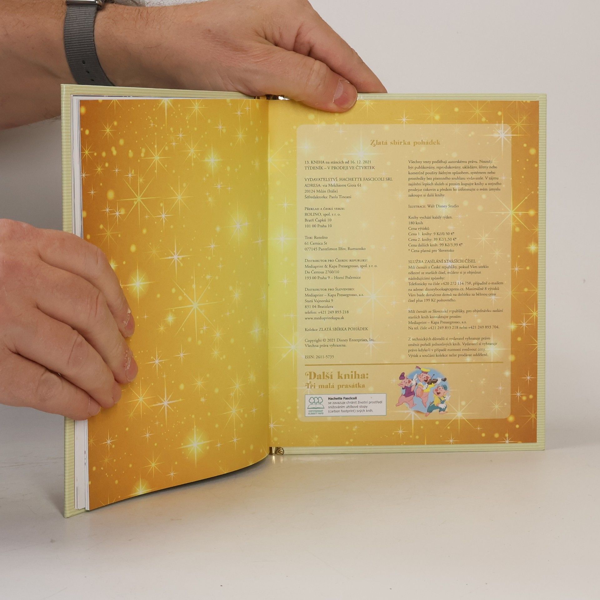 Kolektiv autorů Zlatá sbírka pohádek 13. Mickey Mouse a vánoční pošta