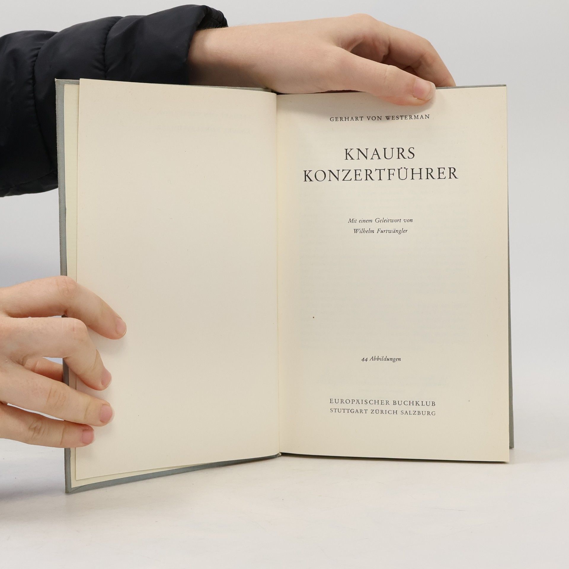Gerhart von Westerman Knaurs Konzertführer