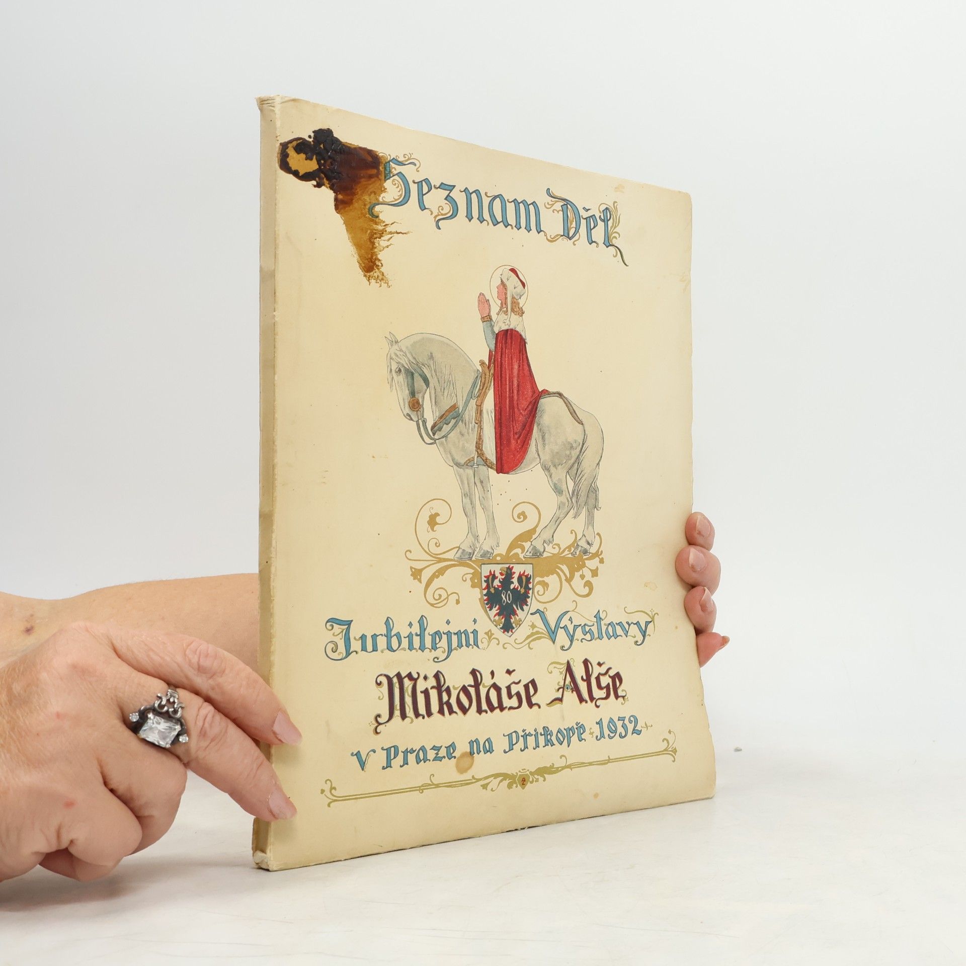 Seznam děl jubilejní výstavy Mikoláše Alše v Praze na Příkopě 1932