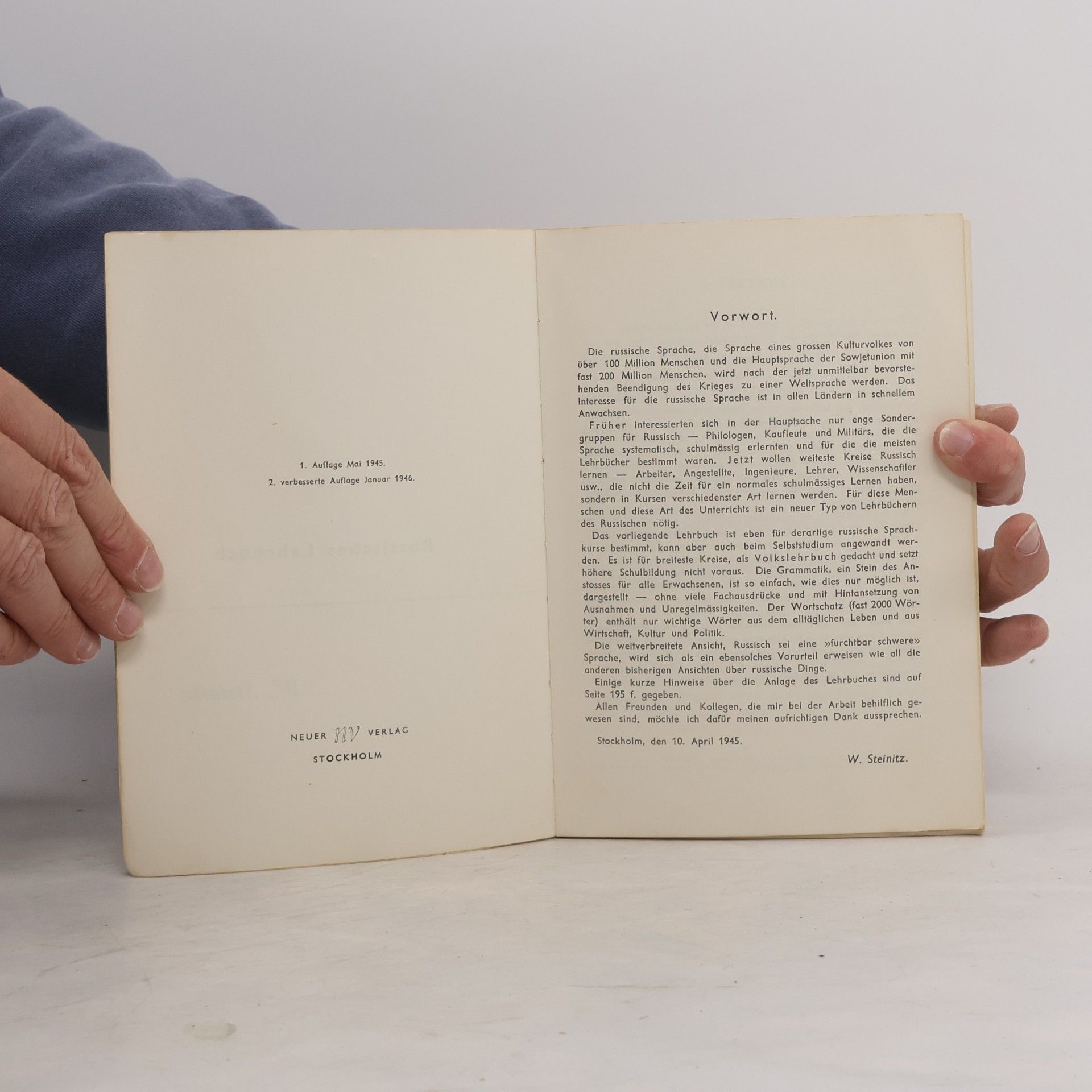 Autorenkollektiv Russisches Lehrbuch